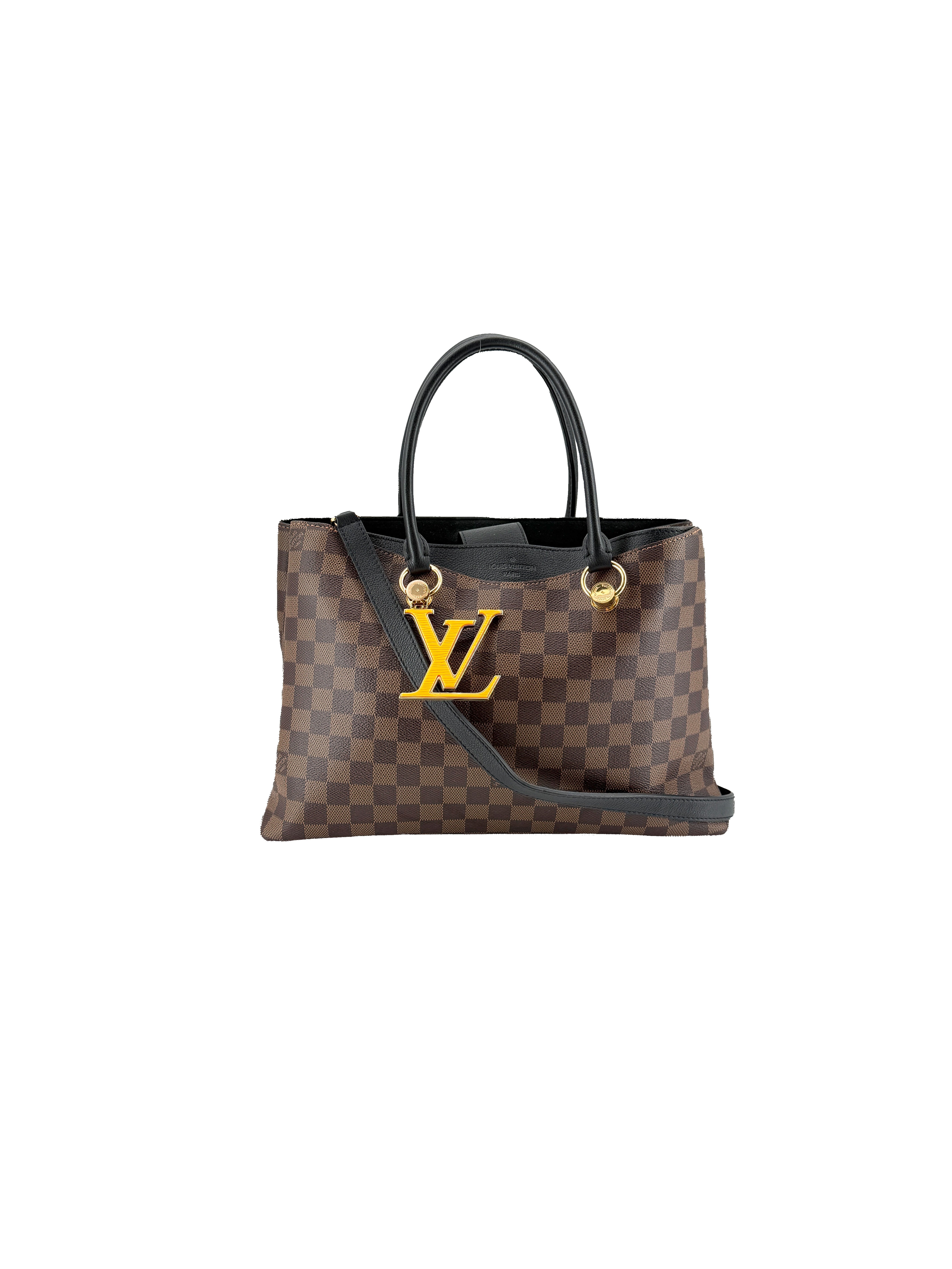 Louis Vuitton damier Ebene Riverside tote DU3290