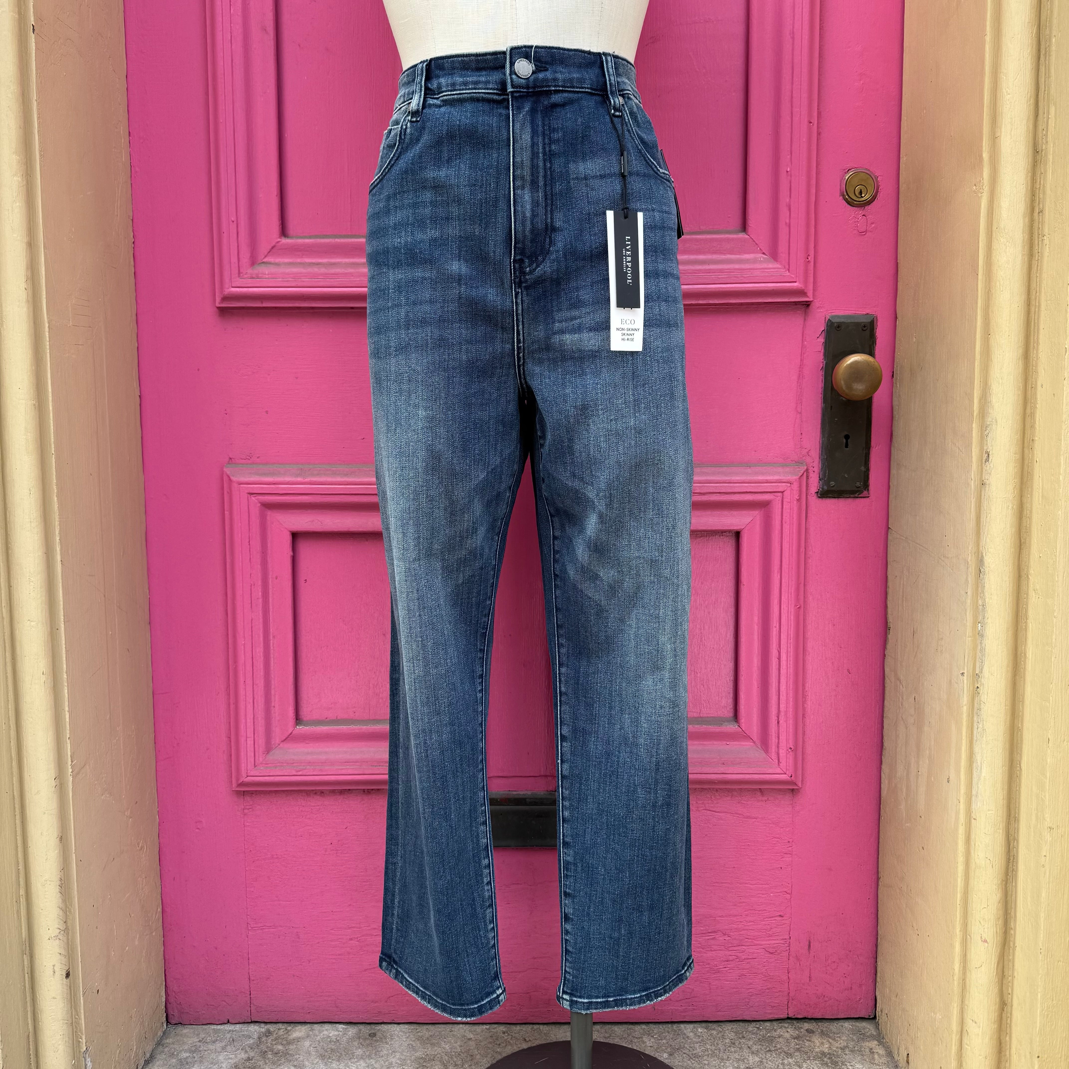 Liverpool non skinny skinny high rise jeans size 14 NWT - My Girlfriend's Wardrobe LLC