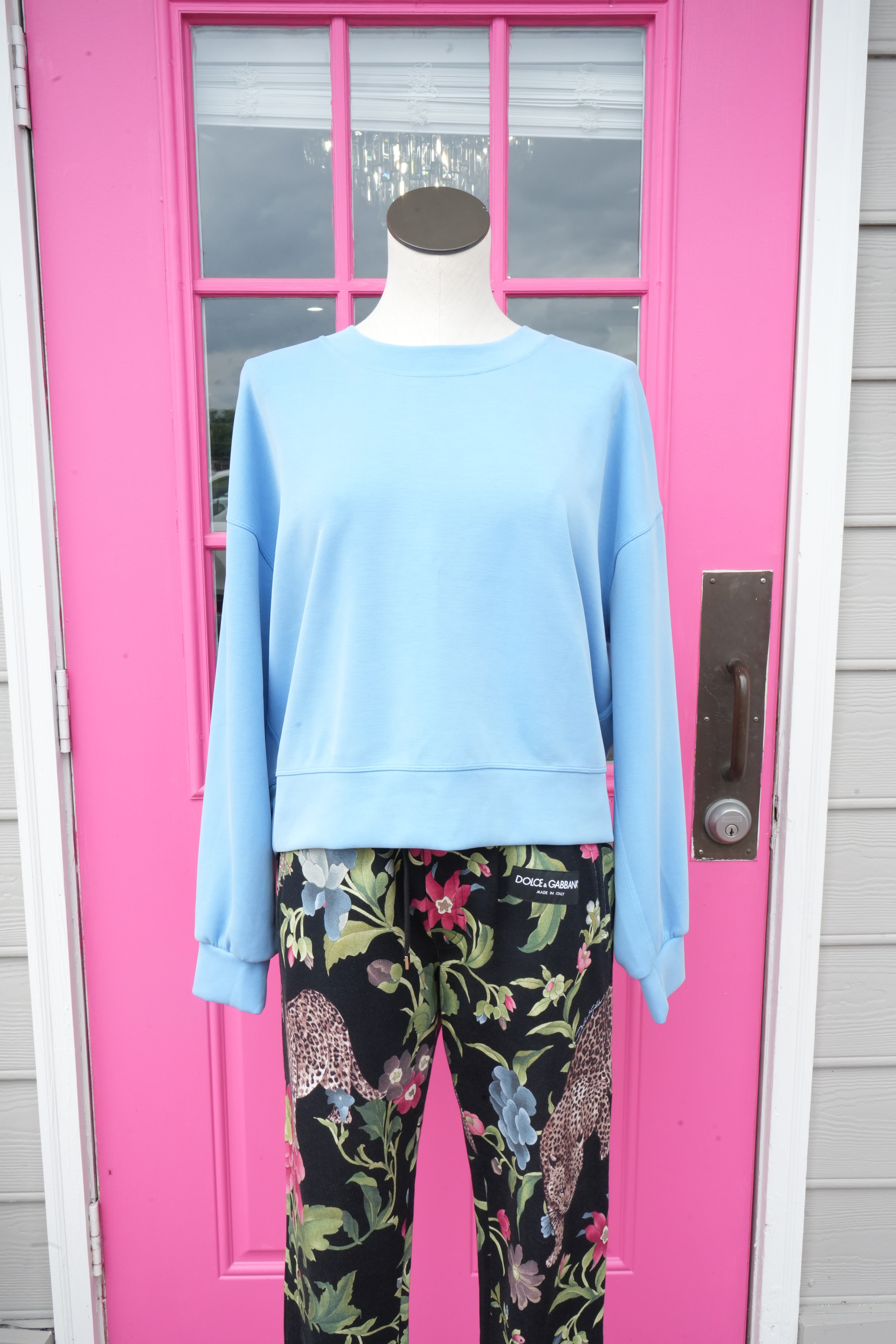 Lululemon blue pullover size 8