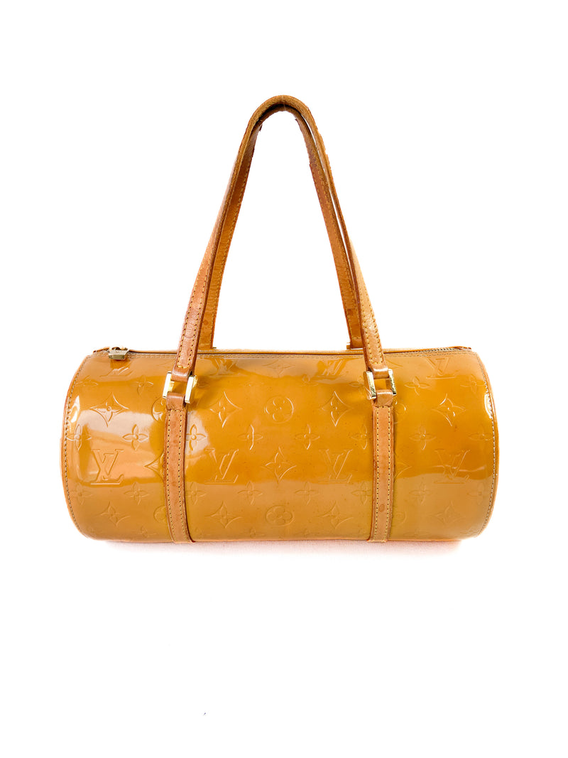 2001 Louis Vuitton Yellow Vernis Bedford Bag – bare-vintage