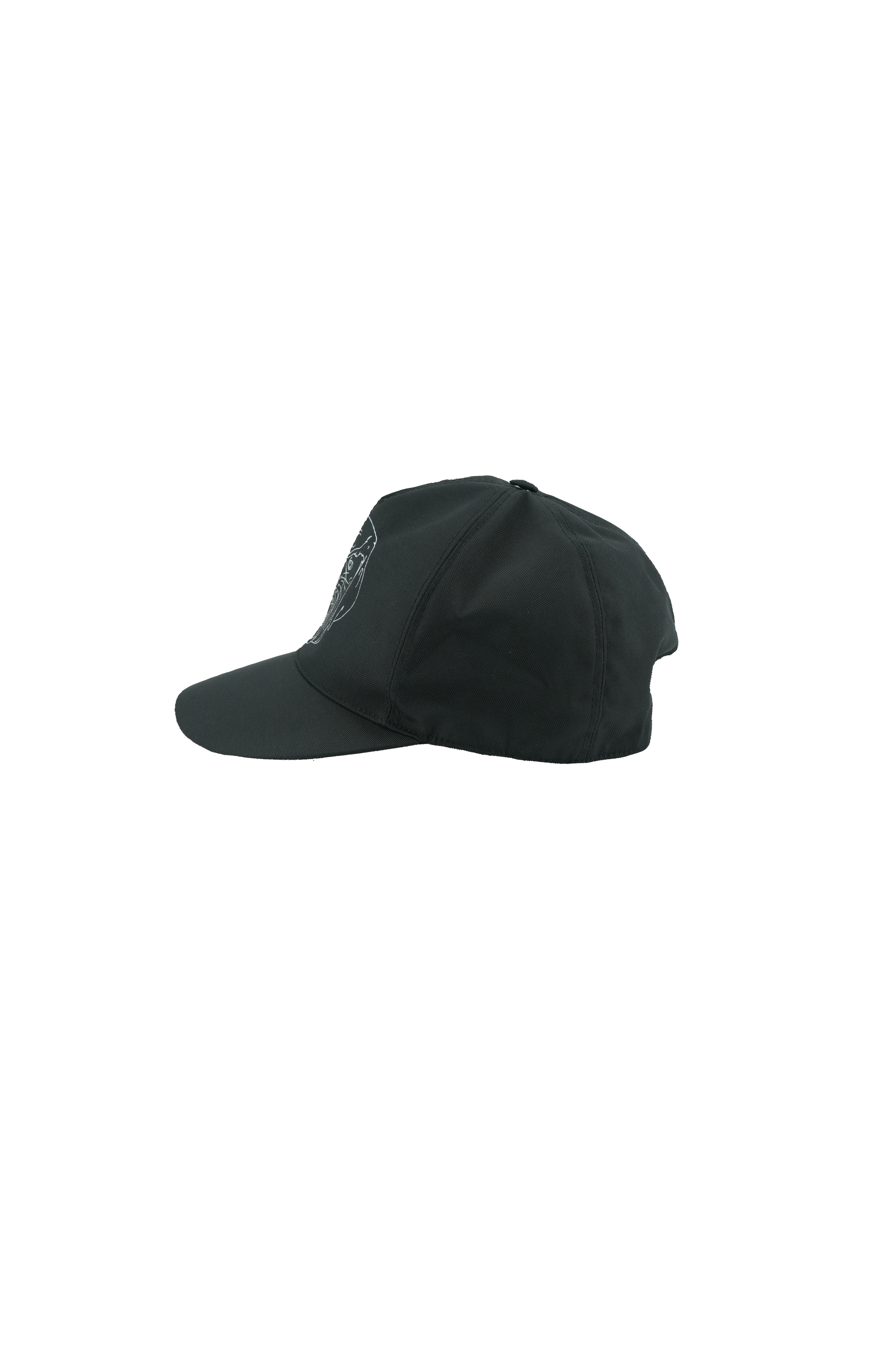 Givenchy black snarling Rottweiler hat