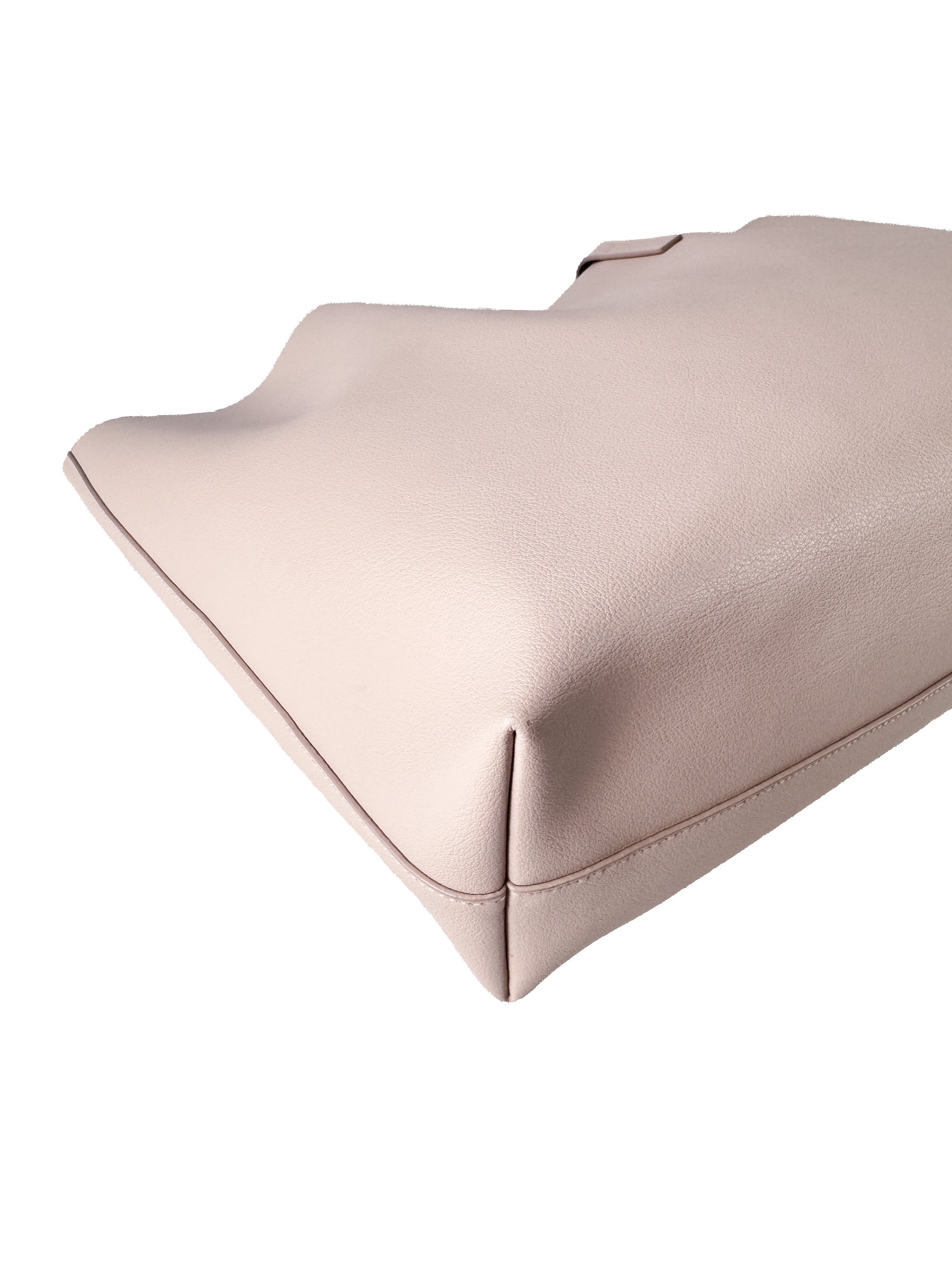 Saint Laurent light pink leather east west tote  MAL394195-1217