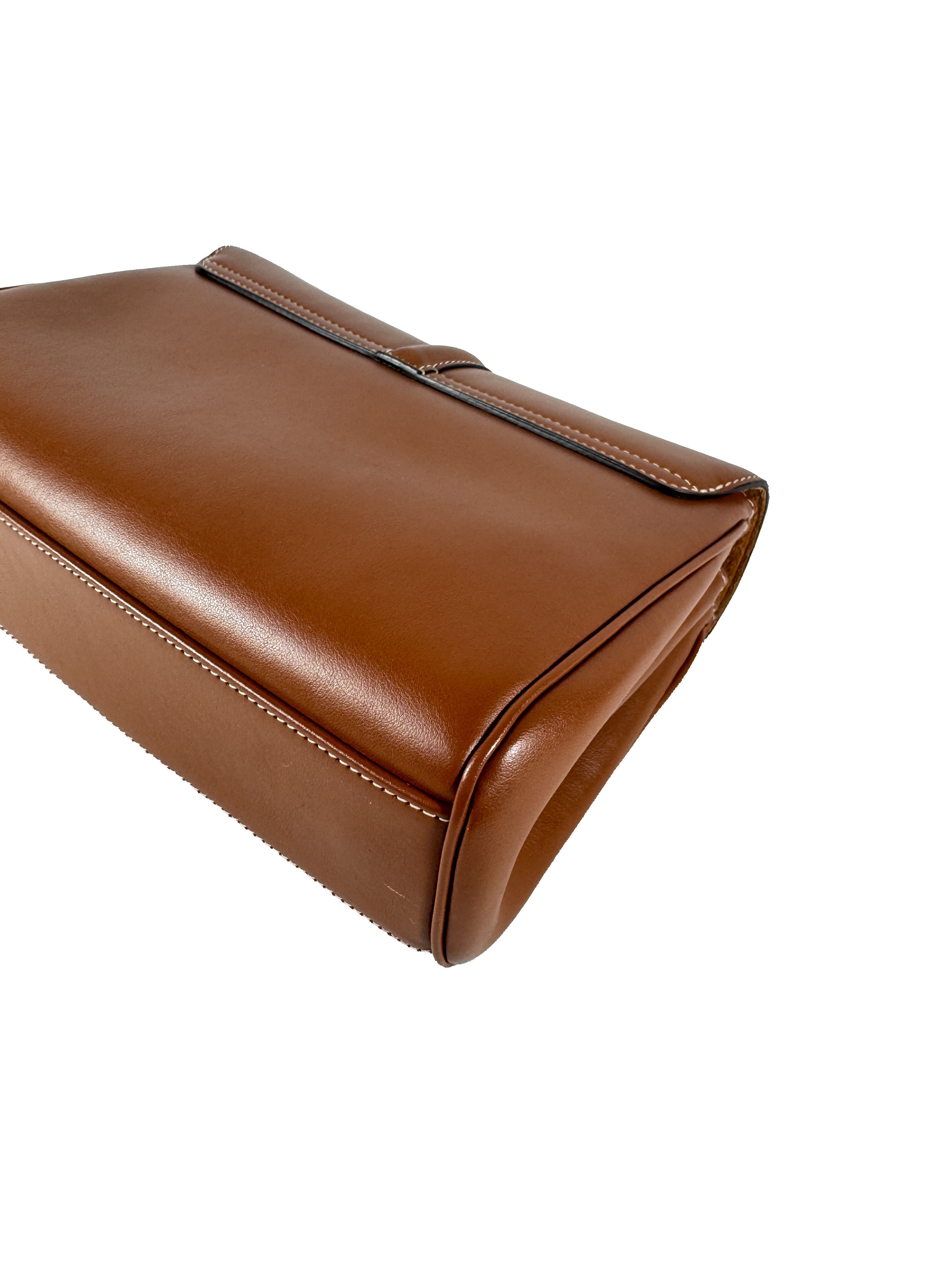 Celine brown leather teen soft 16 W-CE-3221