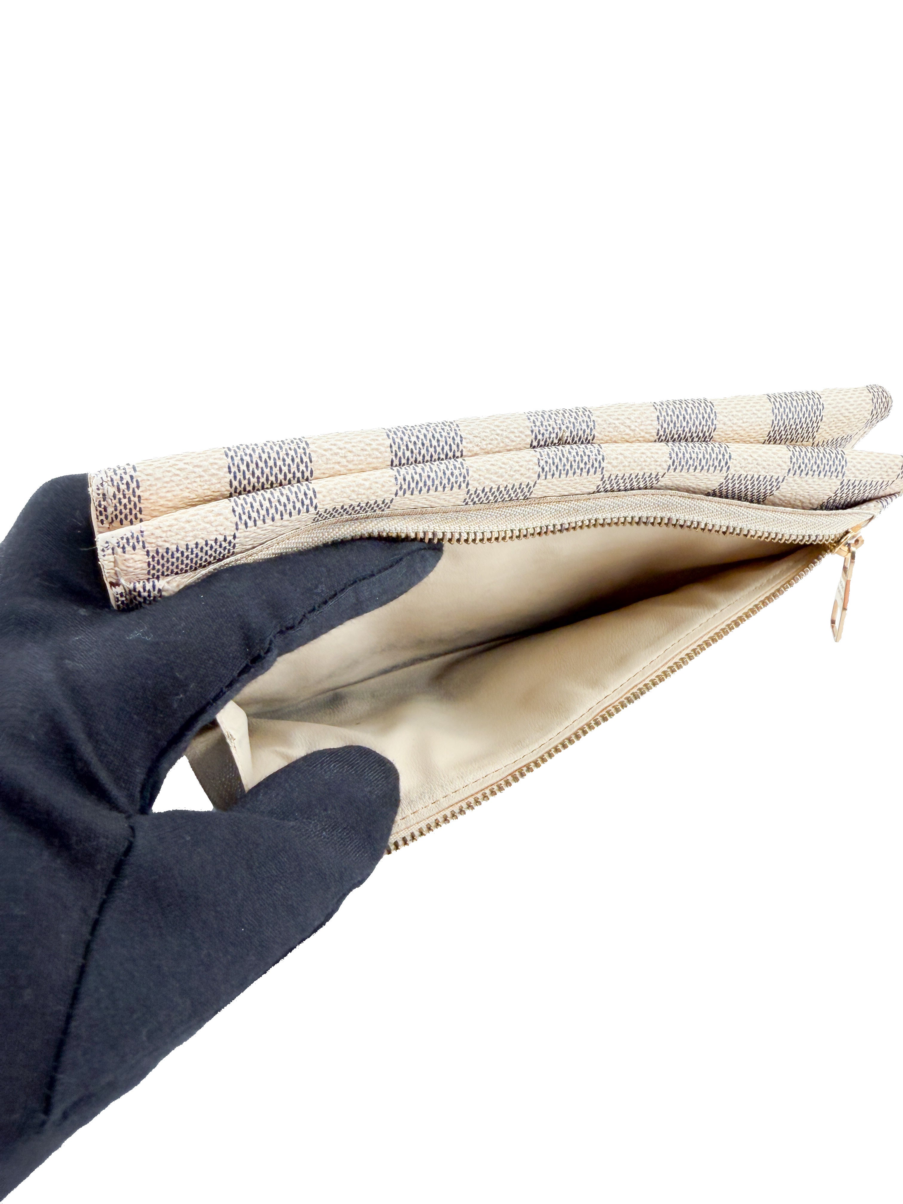 Louis Vuitton damier azur Origami wallet TR4171
