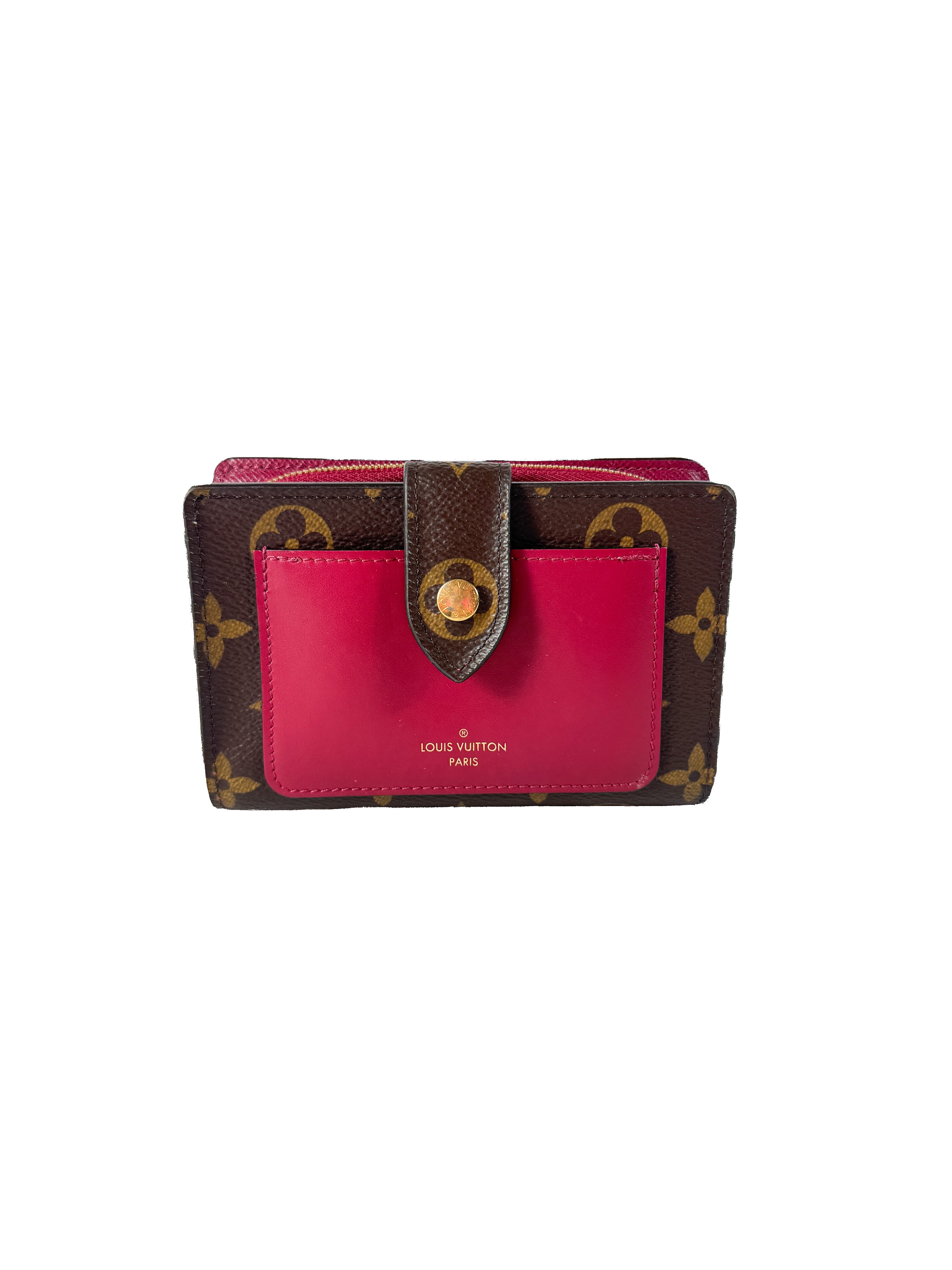 Louis Vuitton Monogram Fuchsia Portefeuille Juliet Wallet SP4200