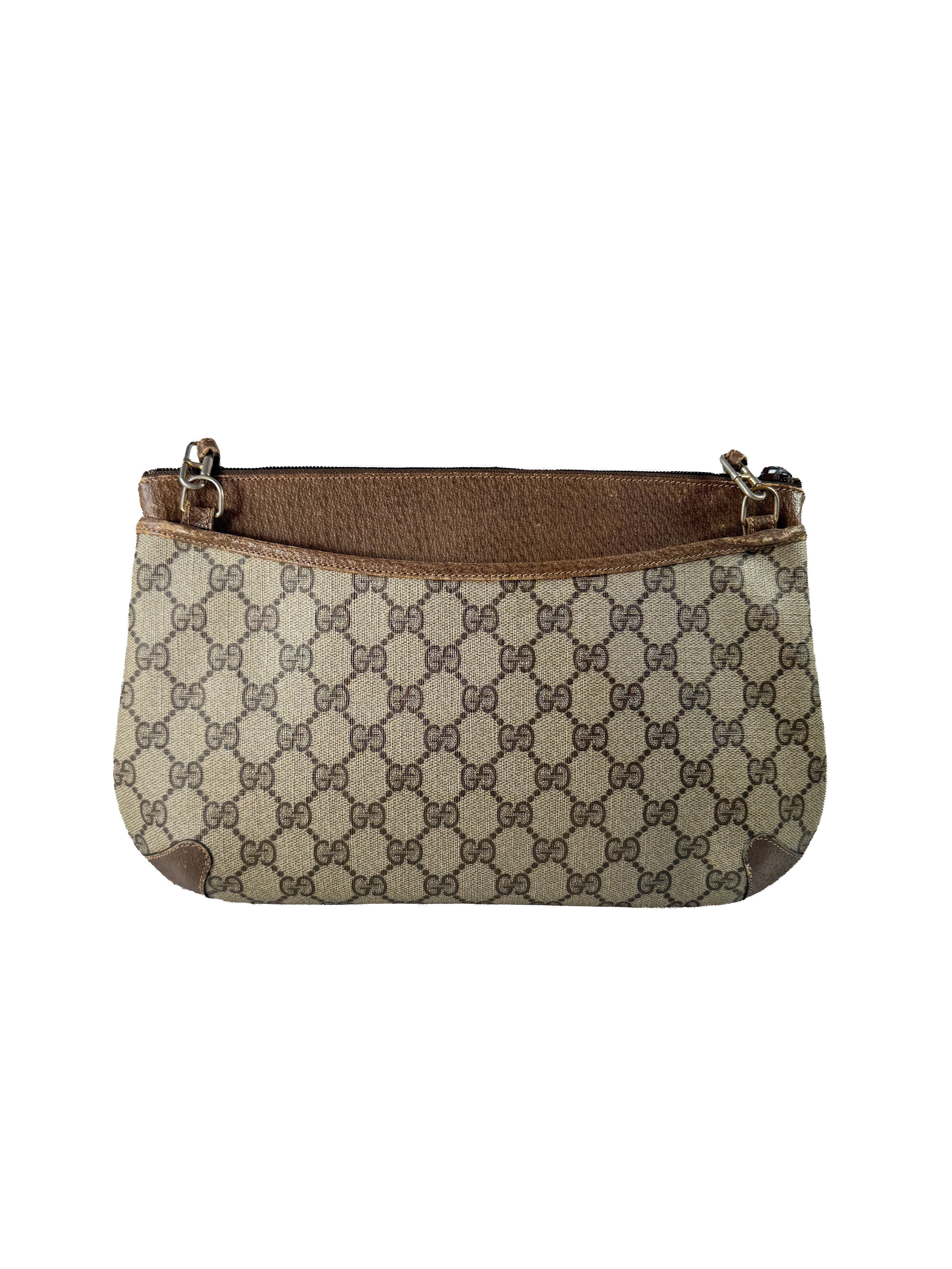 Gucci vintage brown sherry line crossbody 904-02-026