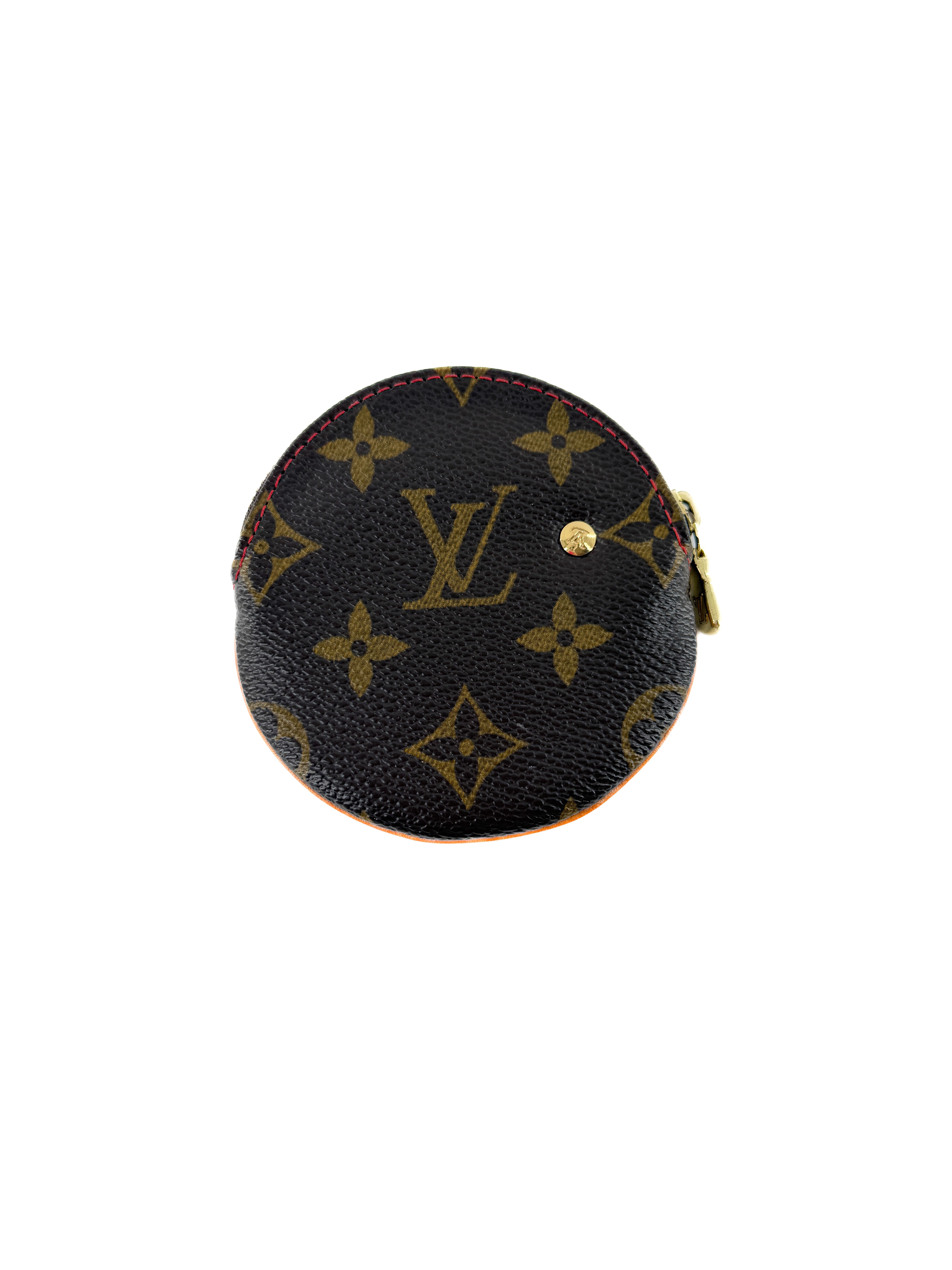 Louis Vuitton monogram Takashi Murakami Cerises porte monnaie round coin CT0035