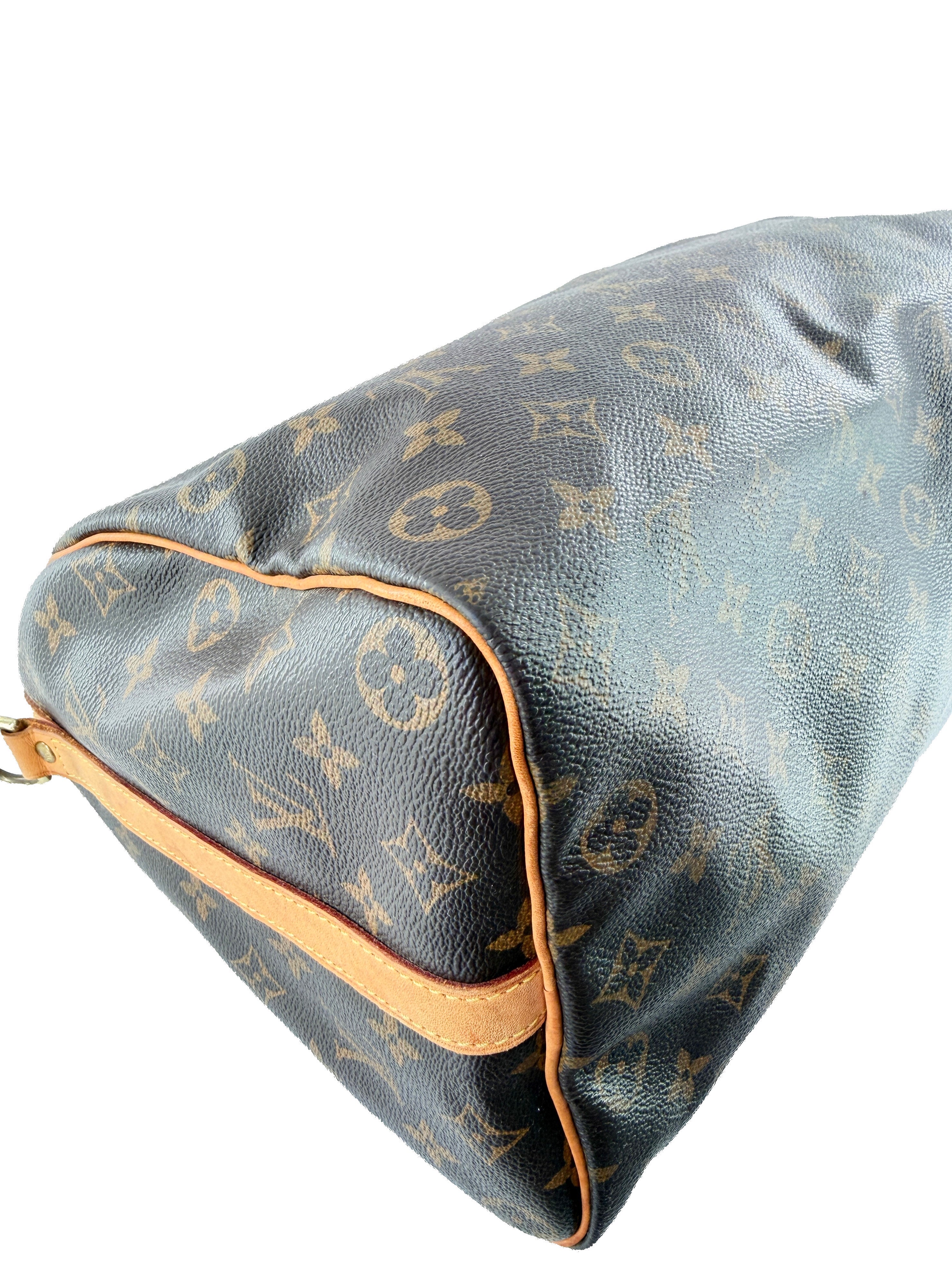 Louis Vuitton monogram Speedy 35 bandouliere  DU1151