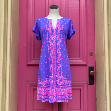 Lilly Pulitzer soleil pink palm paradise Sophiletta dress size XL