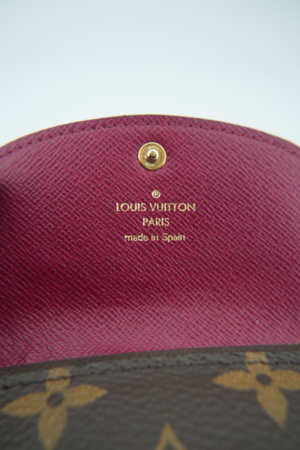 Louis Vuitton brown Rosalie Coin purse UB3187