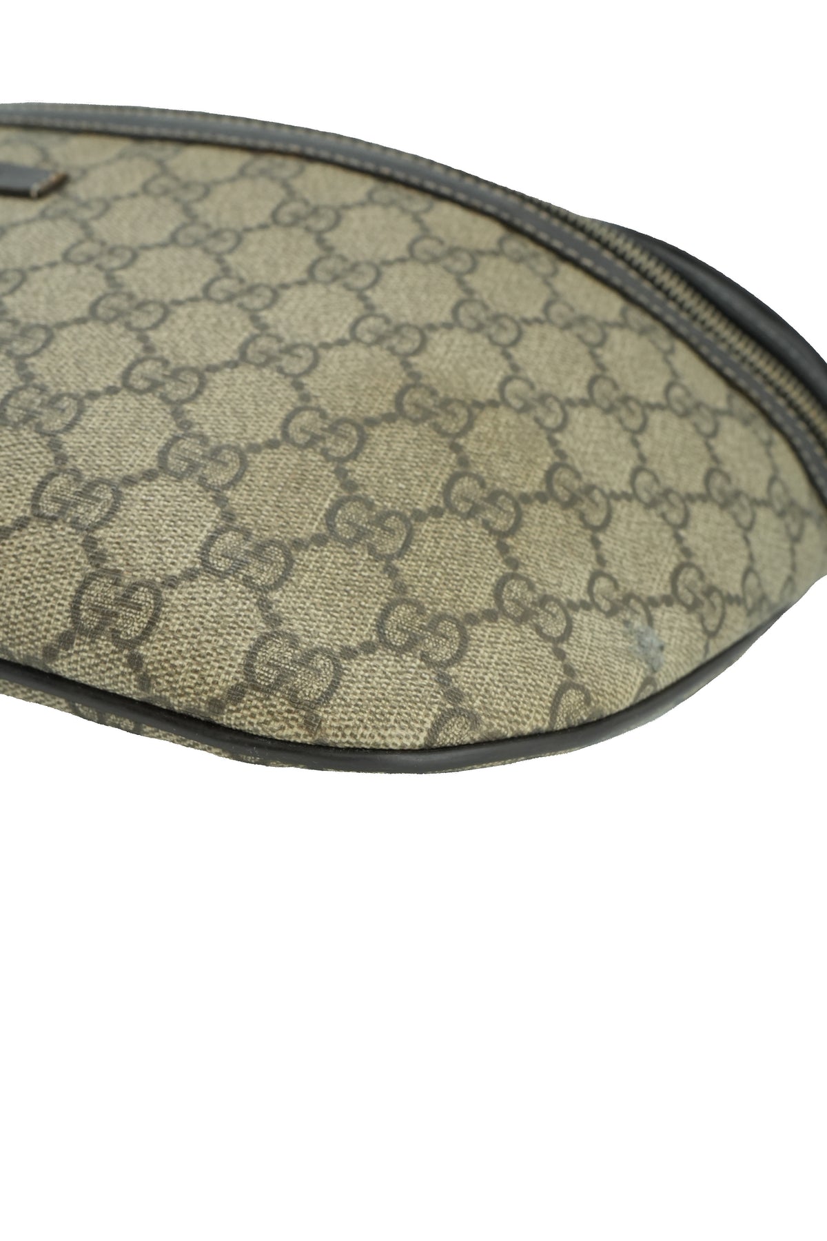 Gucci brown signature belt bag 001998