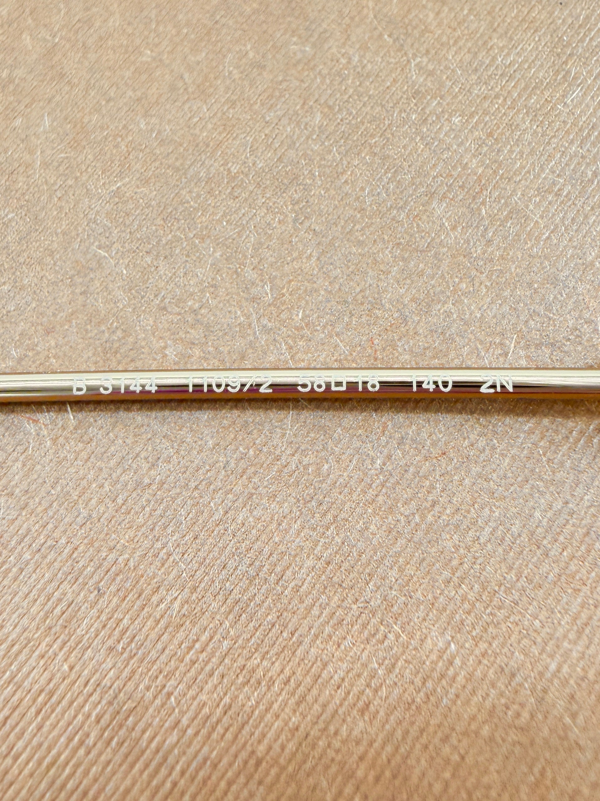 Burberry gold/green Harper sunglasses B3144 BOX