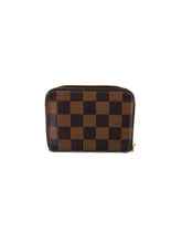 Louis Vuitton damier ebene zippy coin wallet CT3192