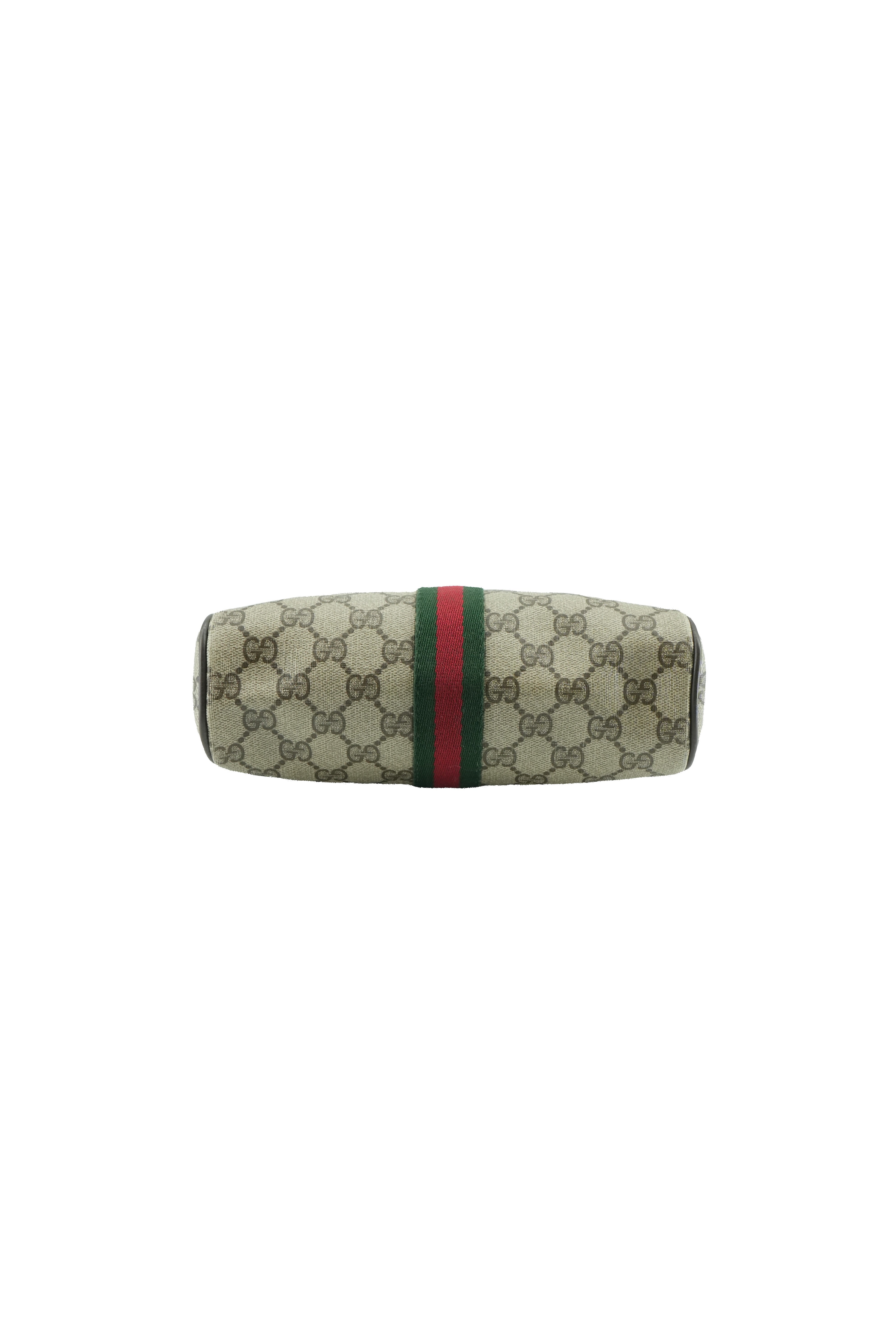 Gucci GG signature vintage Sherry line pouch 89-01-012