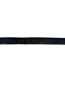 Prada black leather belt size 110 44 1097