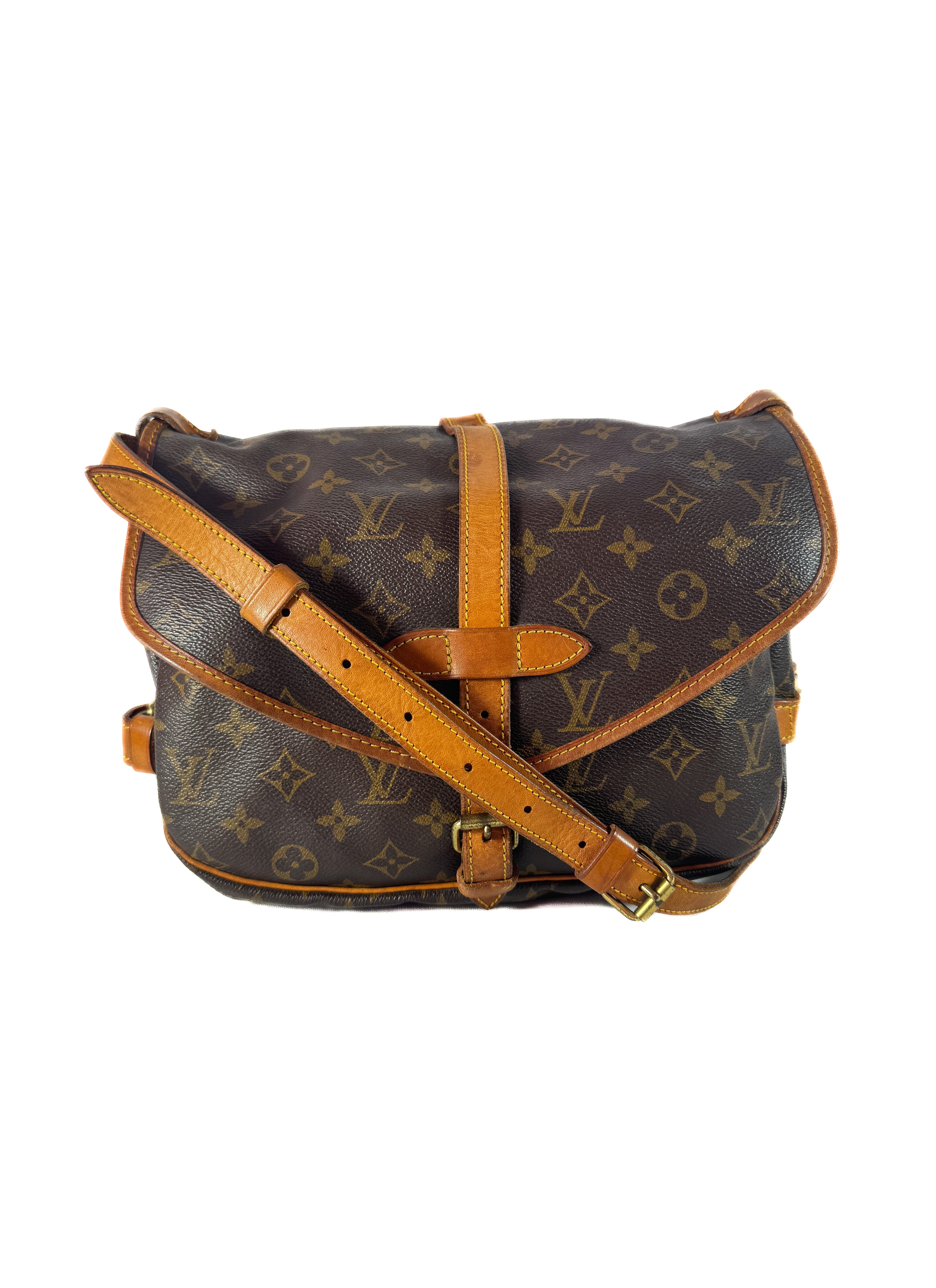 Louis Vuitton monogram Saumur 30 AR1921