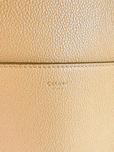 Celine honey beige leather Sangle Seau large U-GM-0159
