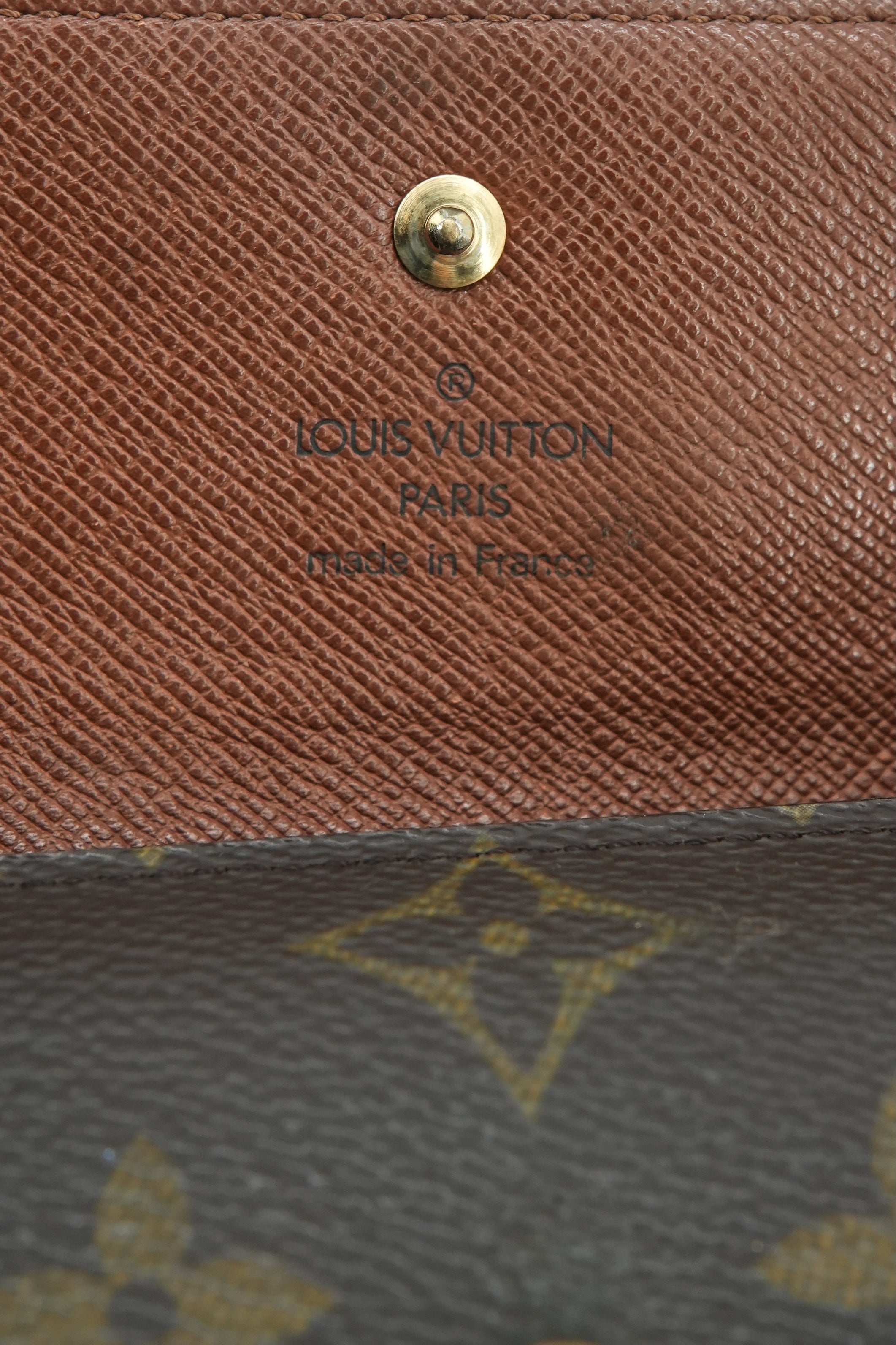 Louis Vuitton monogram Porte Tresor international wallet TH0072