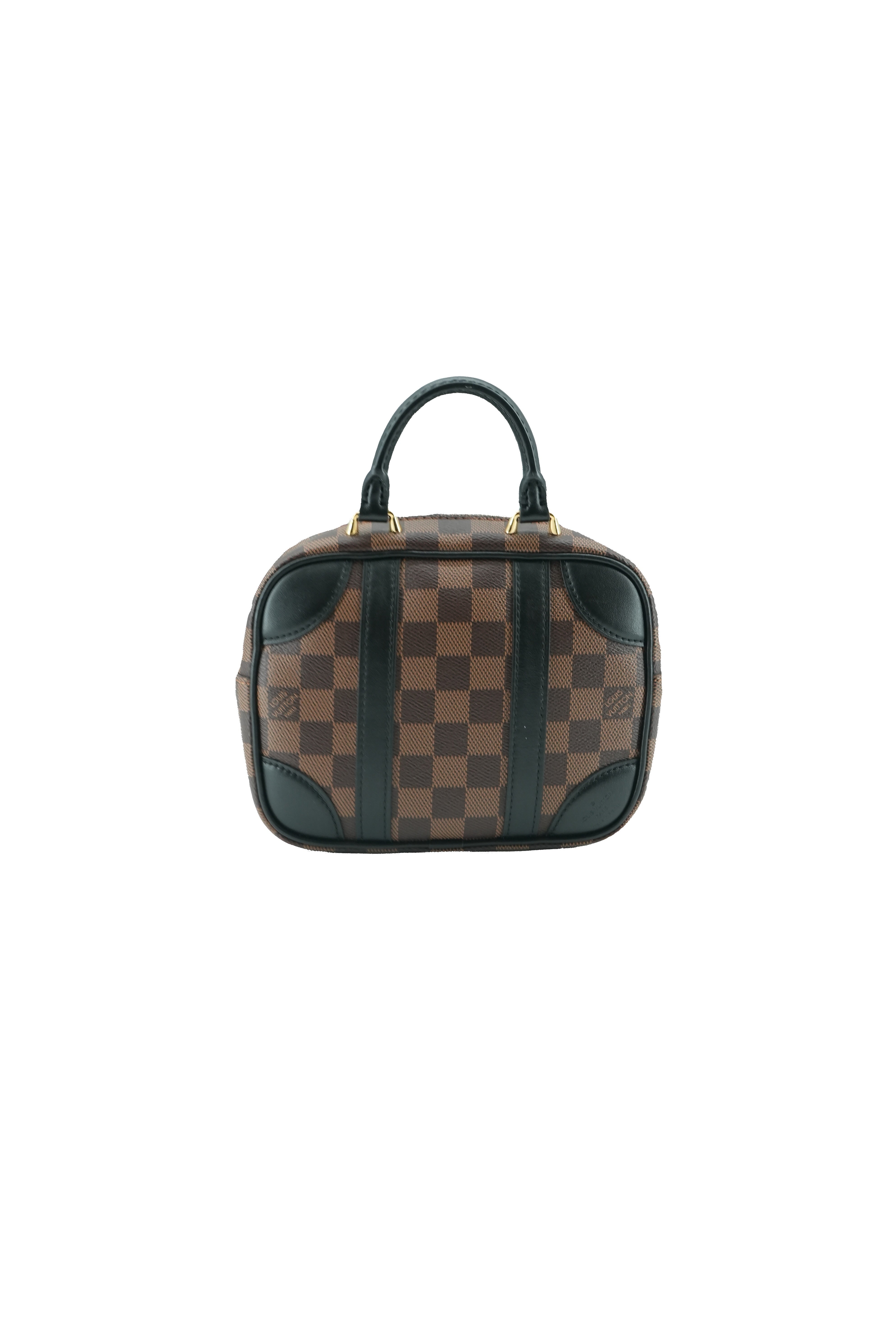Louis Vuitton damier ebene black Valisette Souple BB NFC