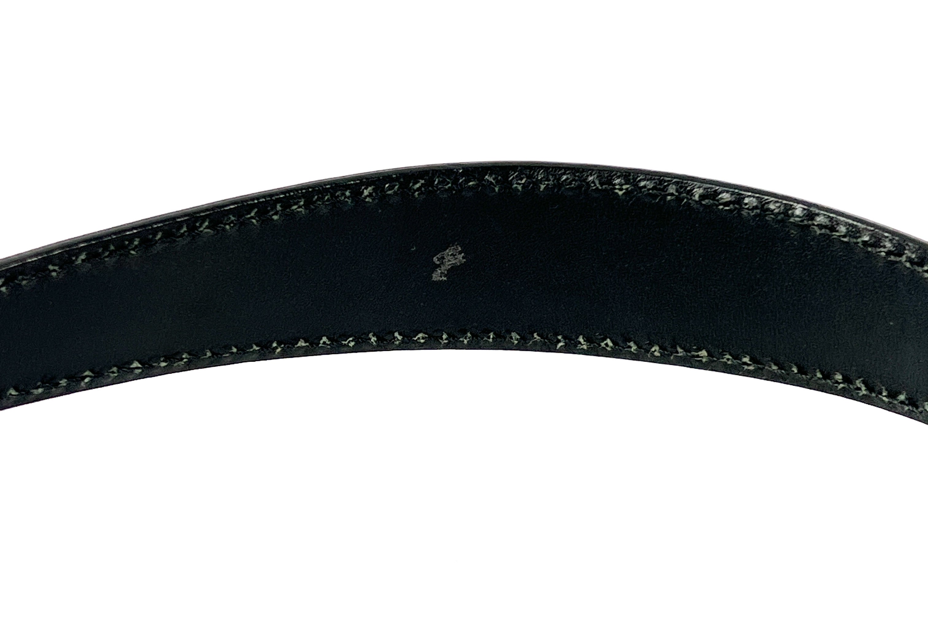 Gucci black leather mini Guccissima bag