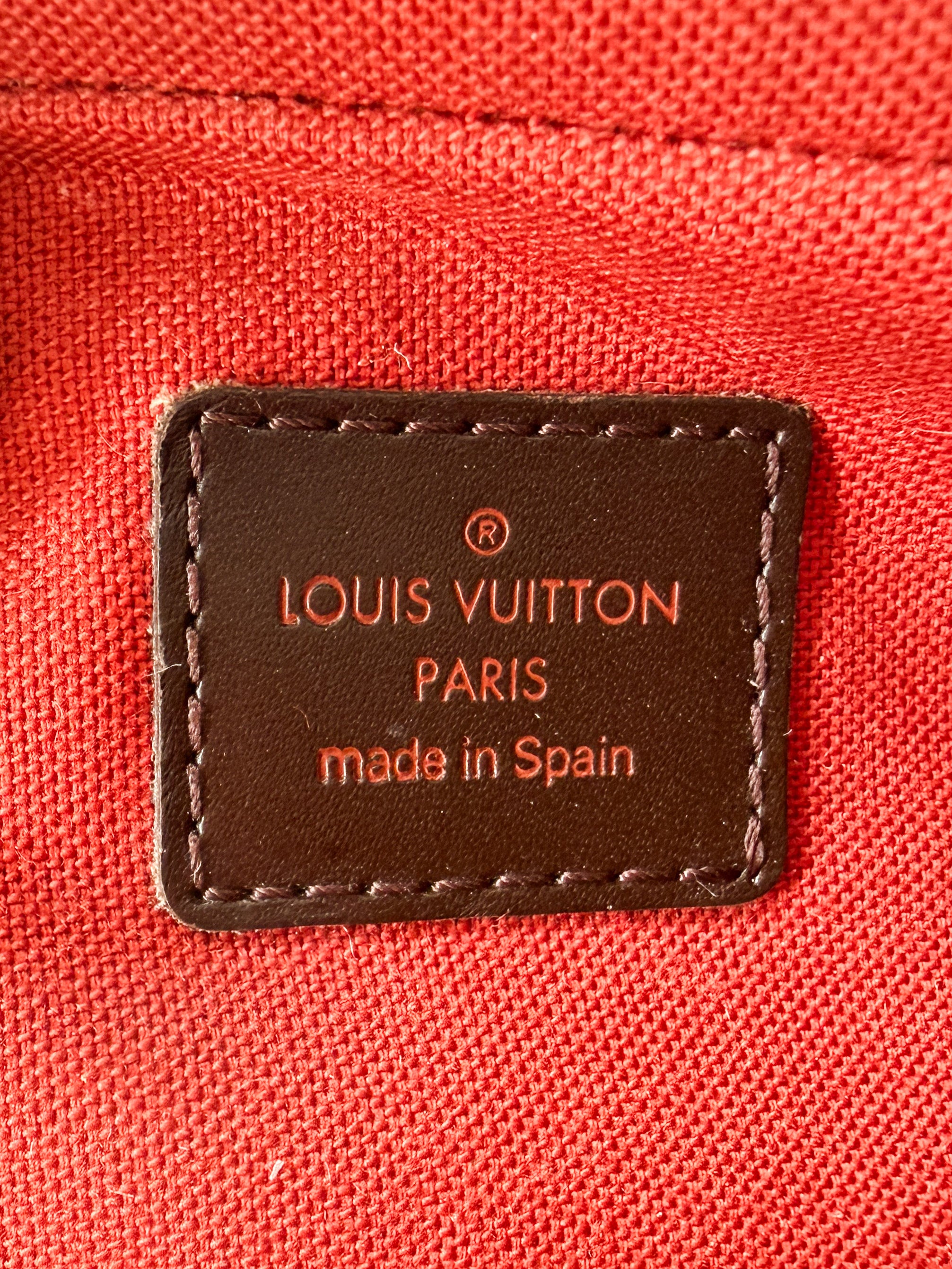 Louis Vuitton damier ebene Geronimos bum bag CA1000