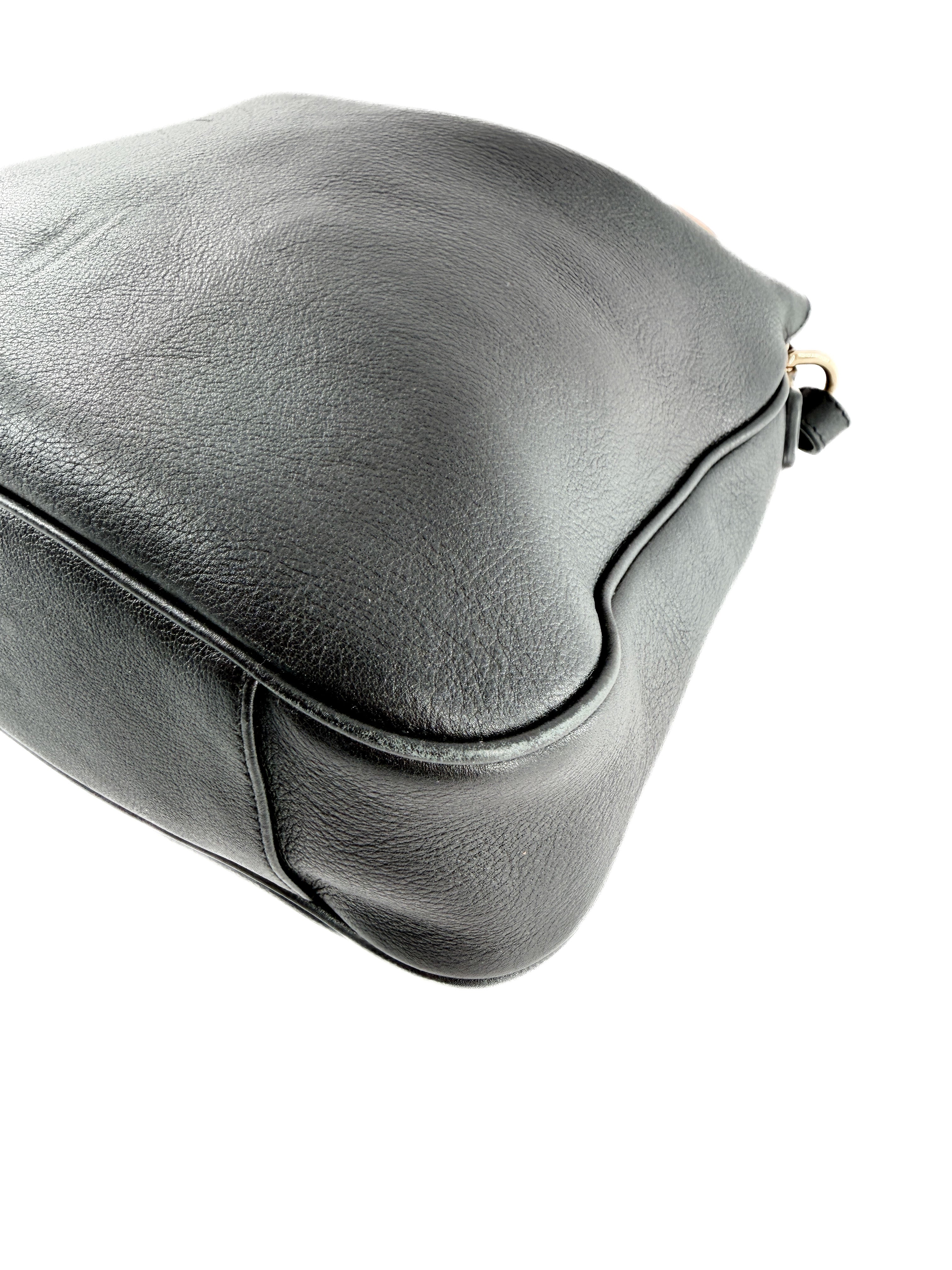 Gucci Diana NM Bamboo Shoulder Bag Leather Medium 498879