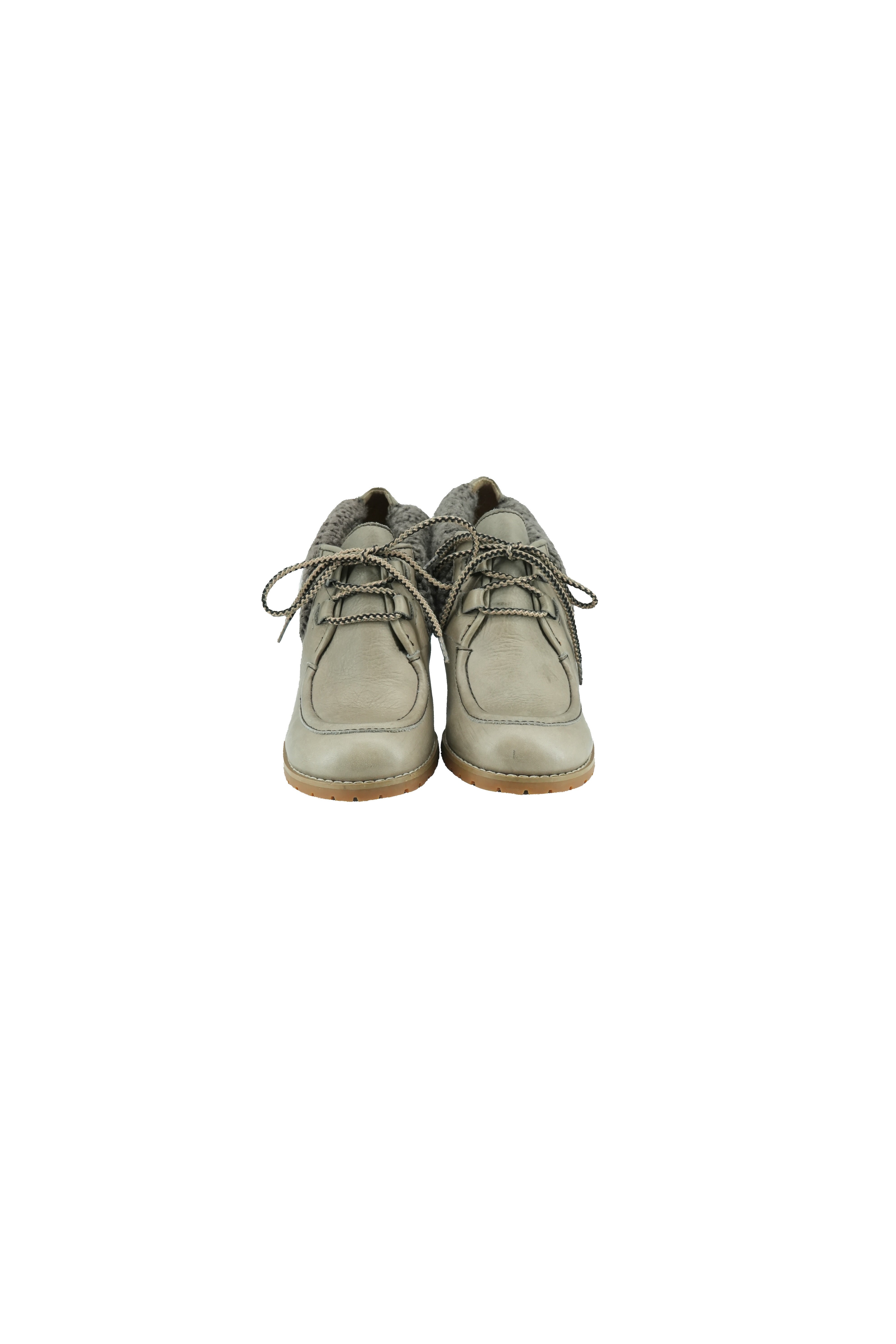 See by Chloé taupe leather heeled booties size 39.5