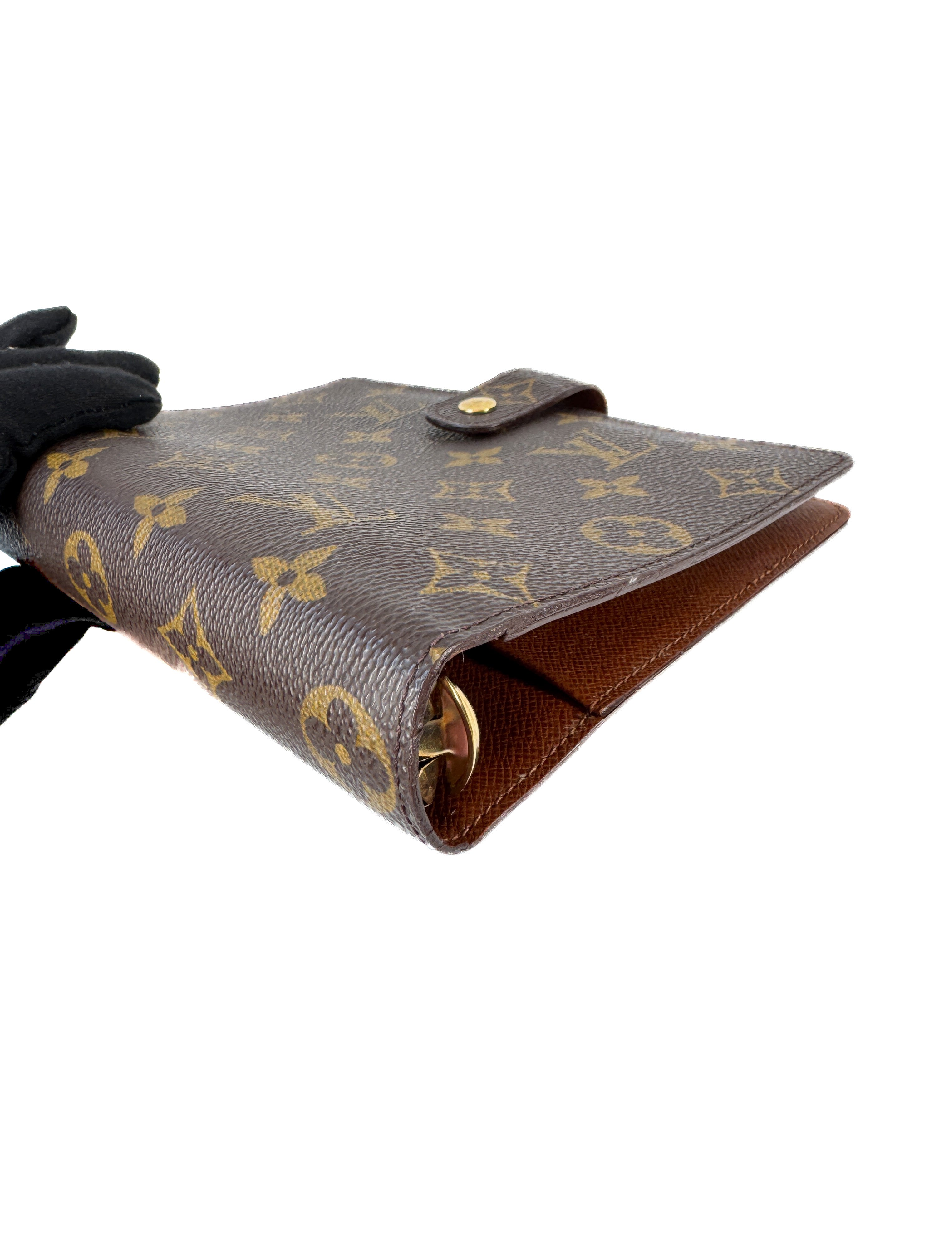 Louis Vuitton monogram agenda MM SP1000
