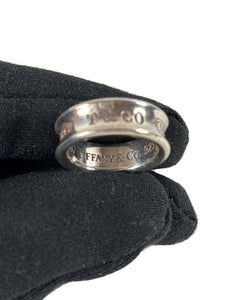 Tiffany & Co sterling silver 1837 ring