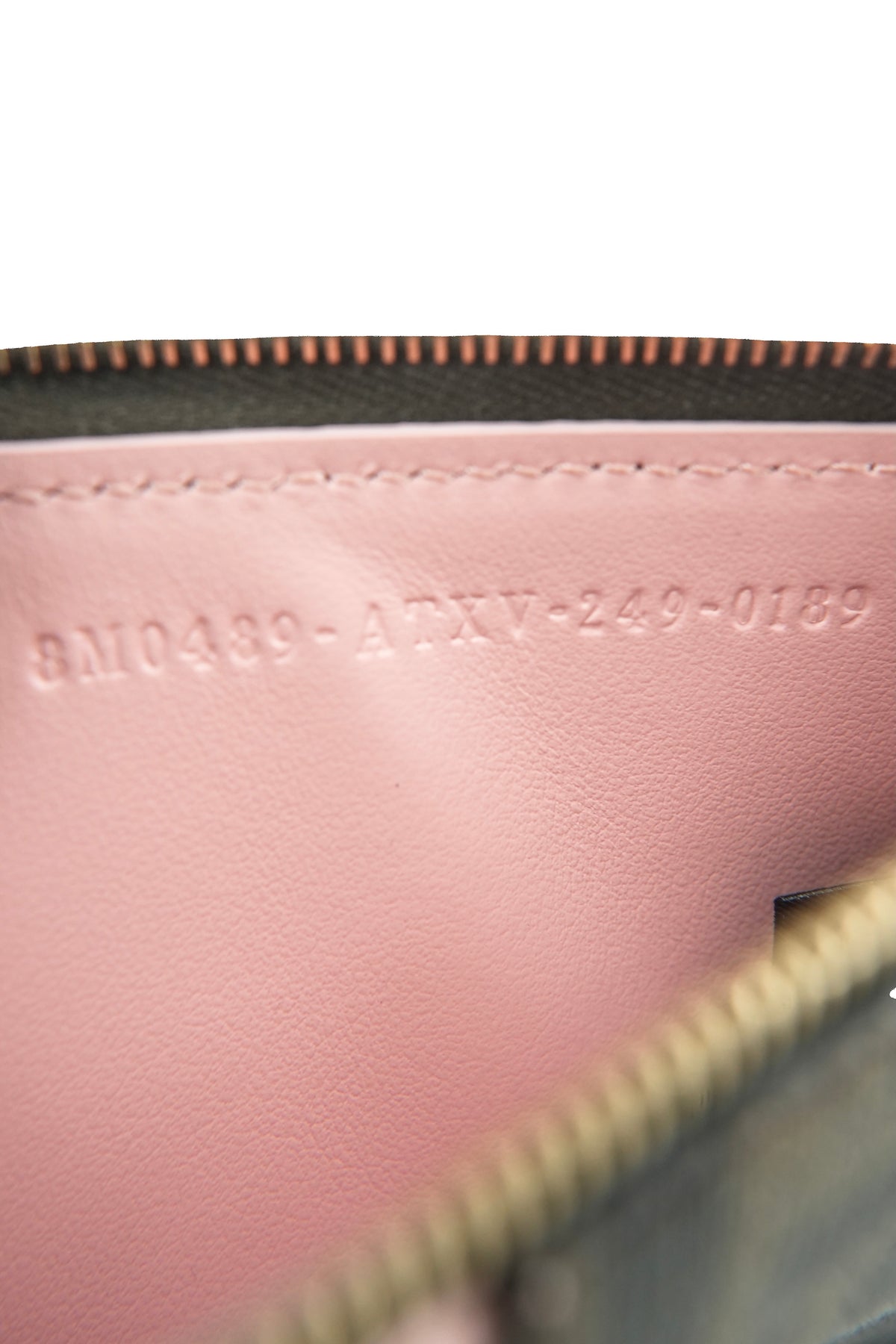 Fendi Monster card case brown, pink 0189