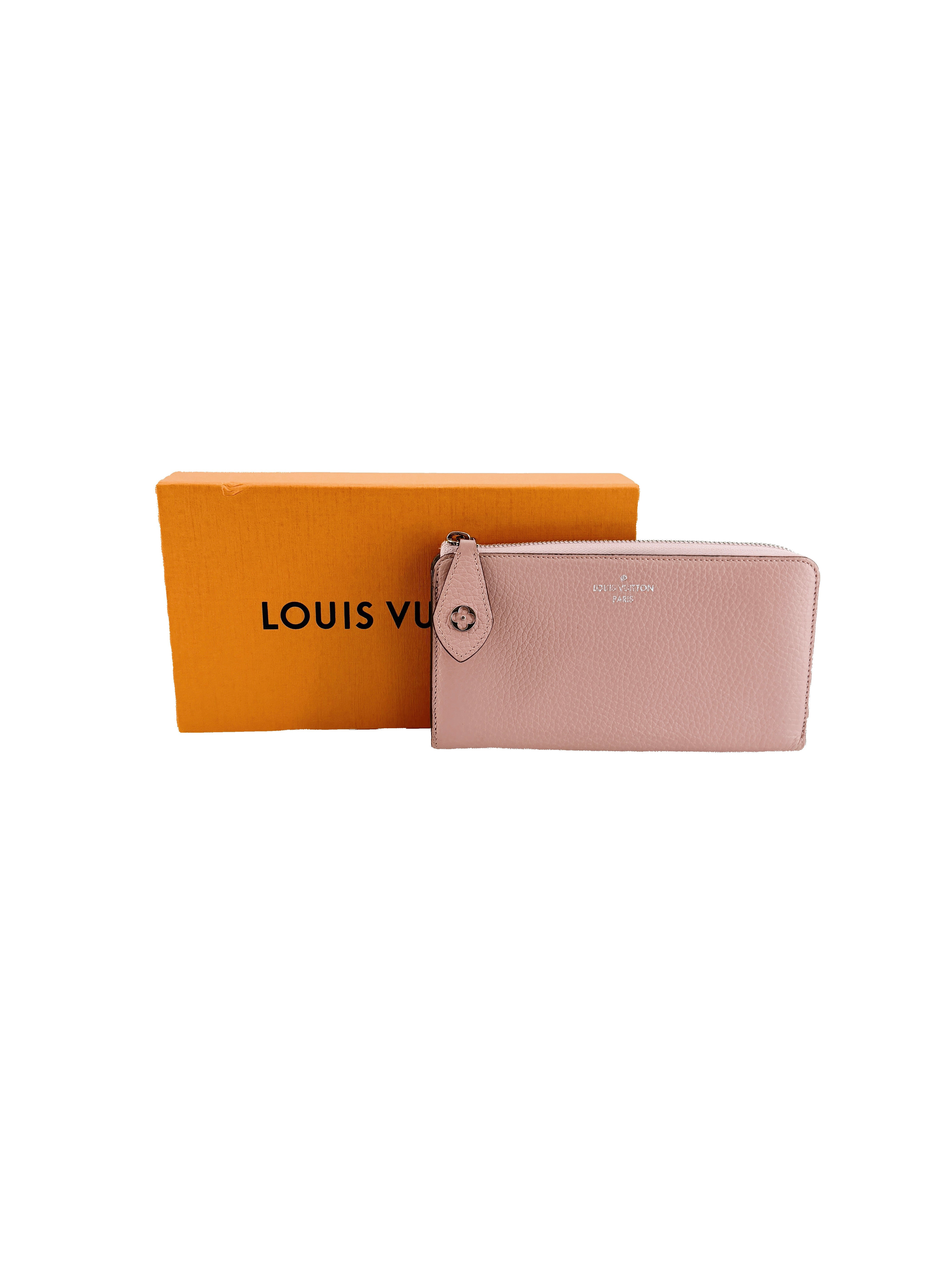 Louis Vuitton Portefeuille Comet Tresor wallet pink/taupe MI1159