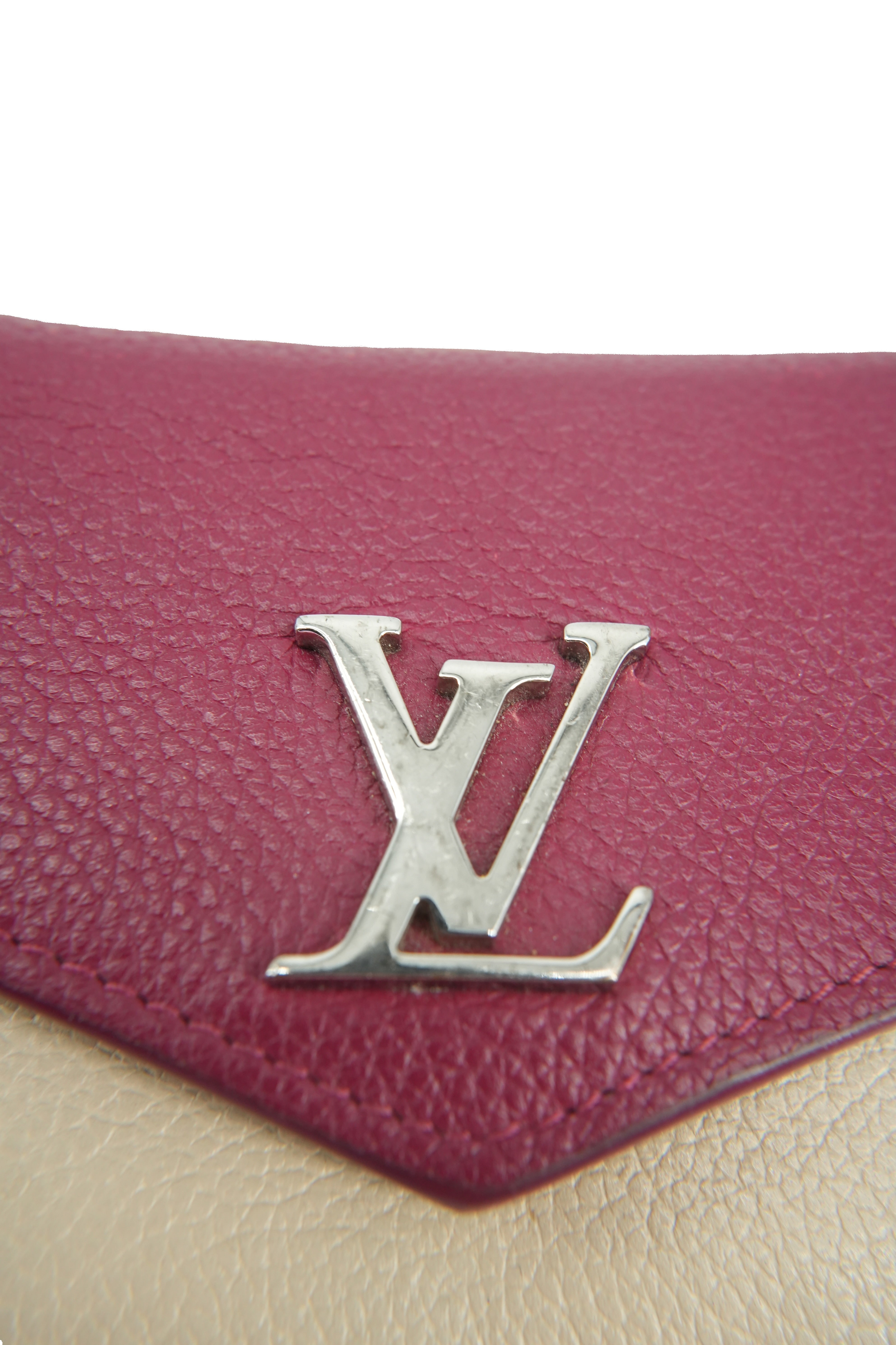Louis Vuitton tri color mylockme compact wallet TA4168