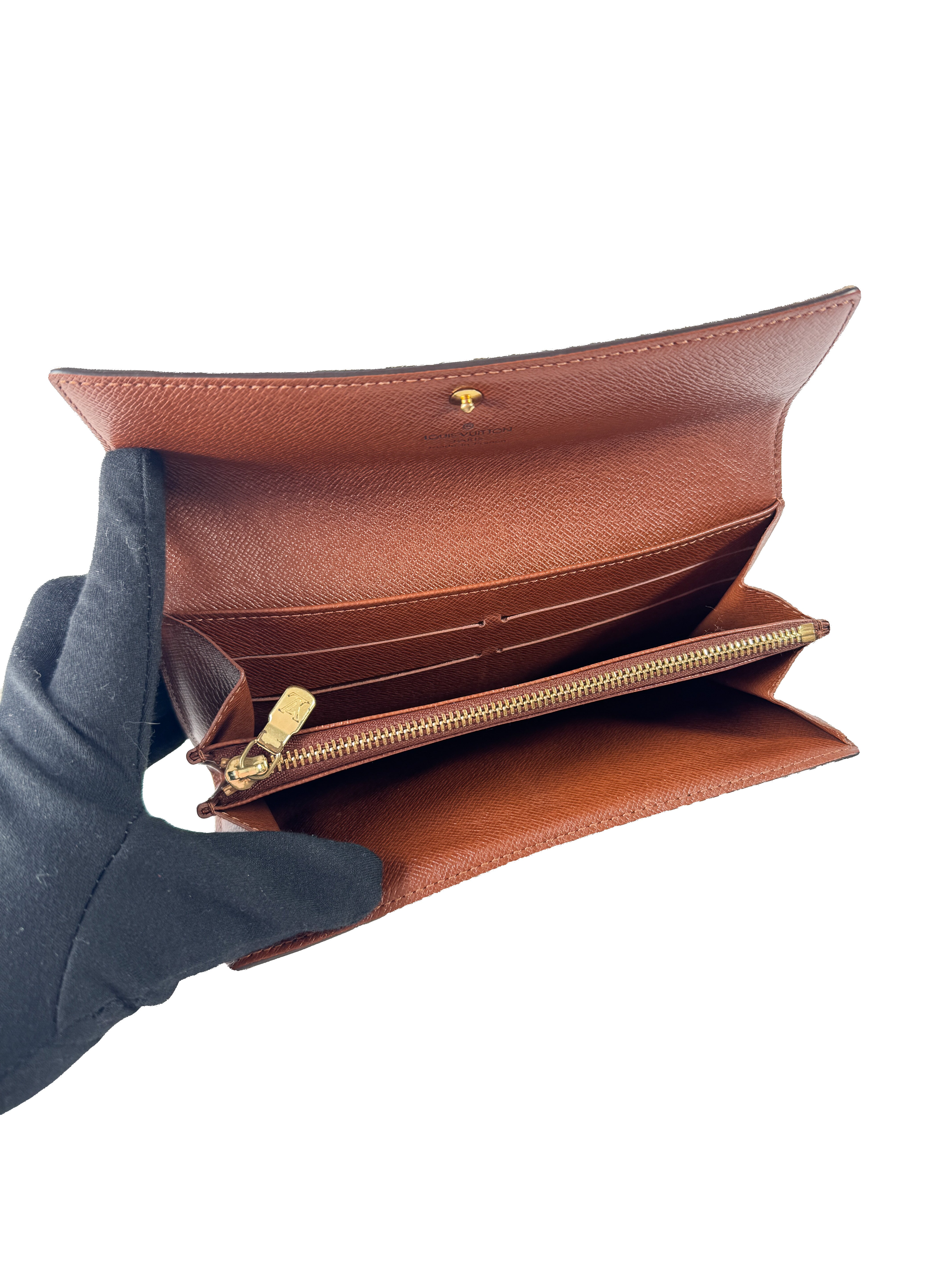 Louis Vuitton monogram Sarah wallet CT1014