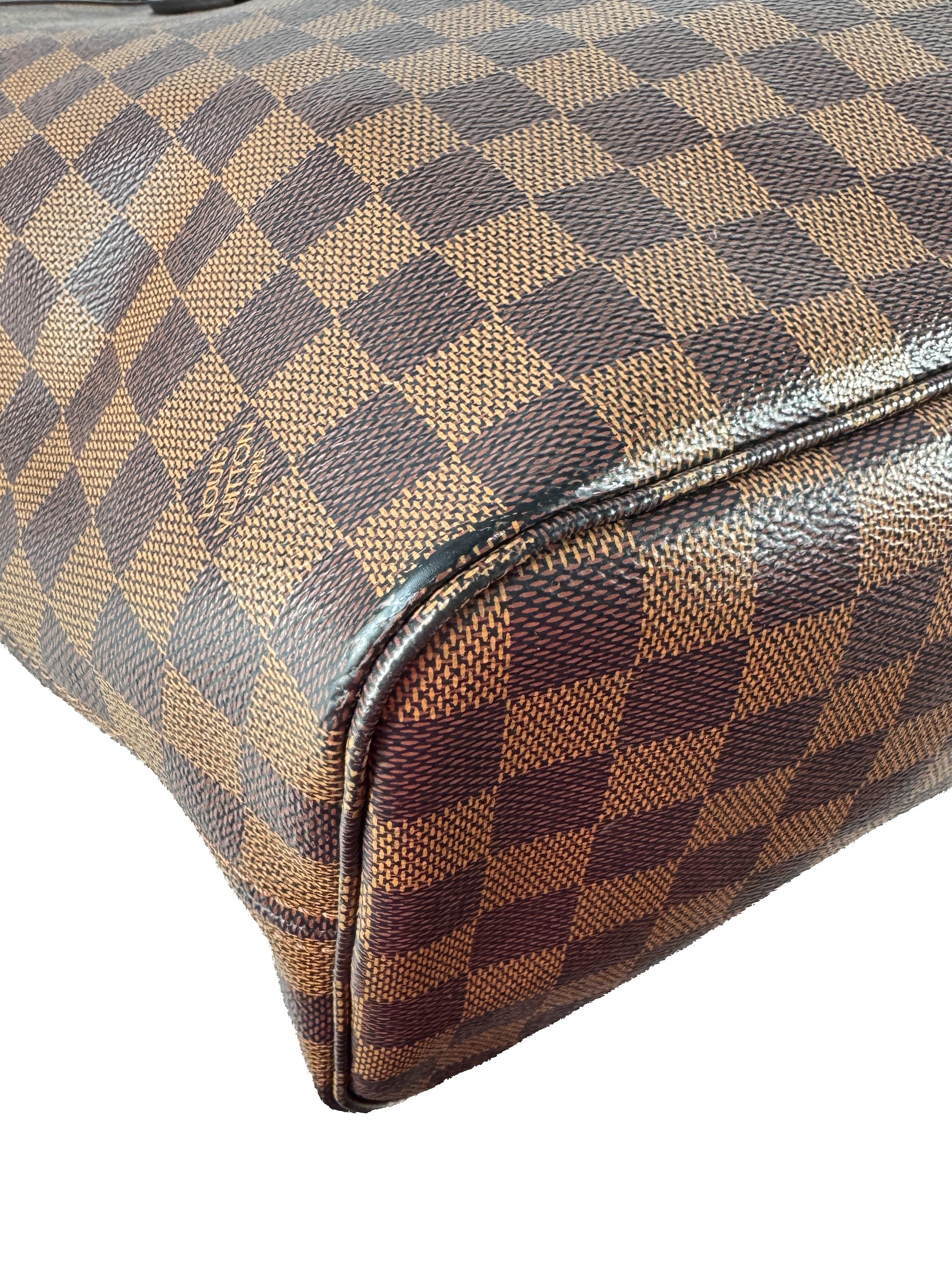 Louis Vuitton damier ebene Neverfull MM w/pouch  TX4230