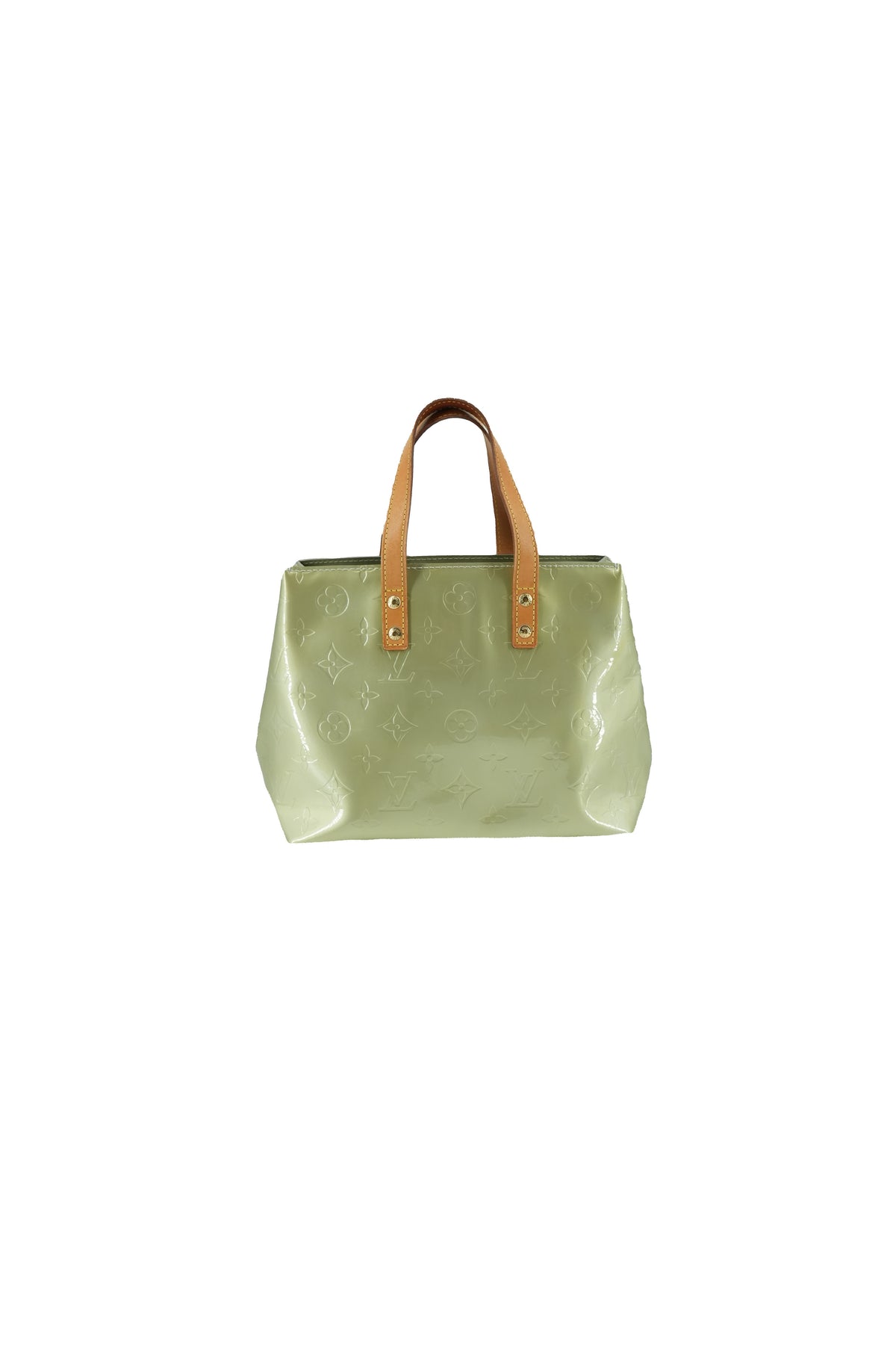 Louis Vuitton vernis green Reade PM MI1021
