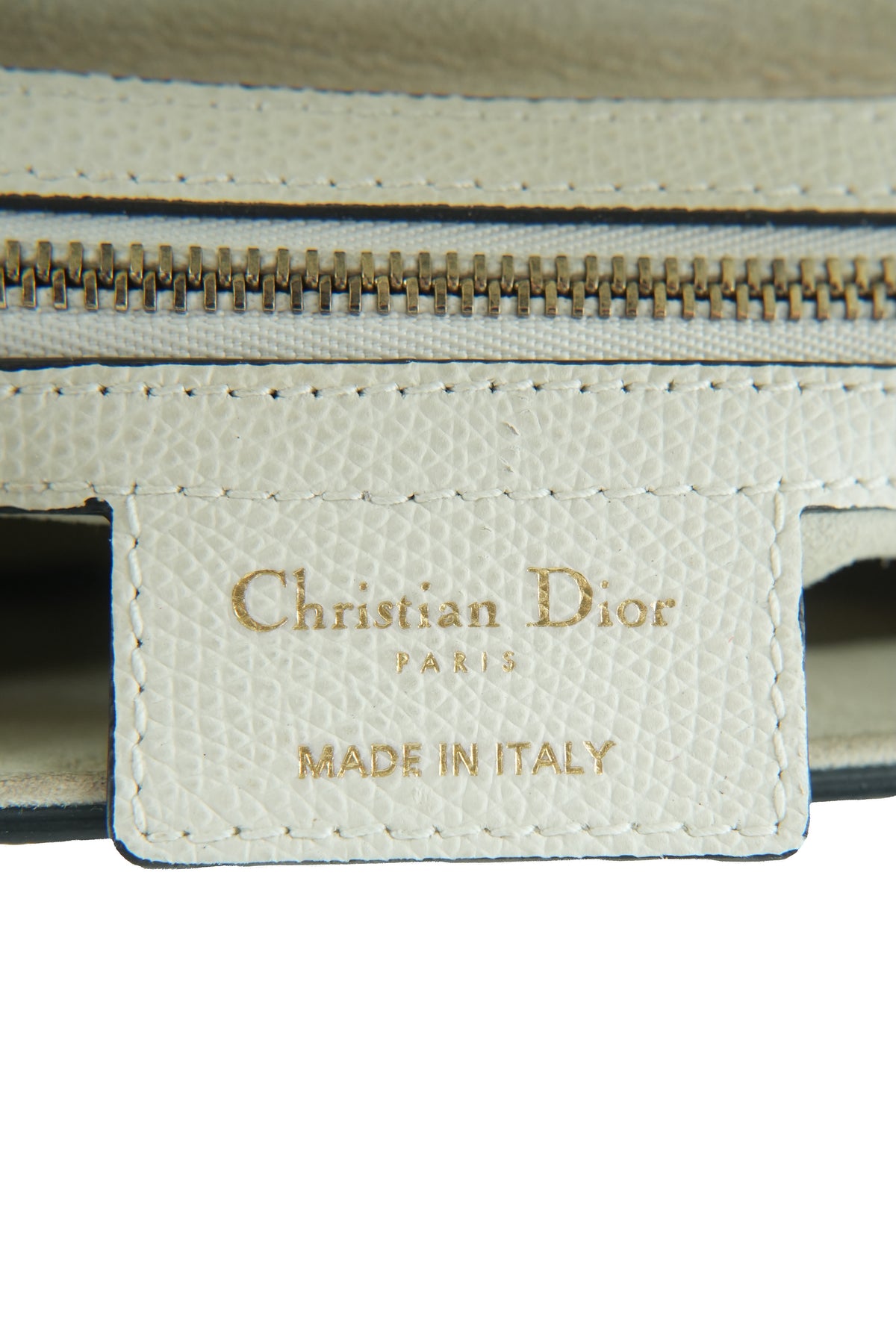 Christian Dior leather Saddle bag 0129