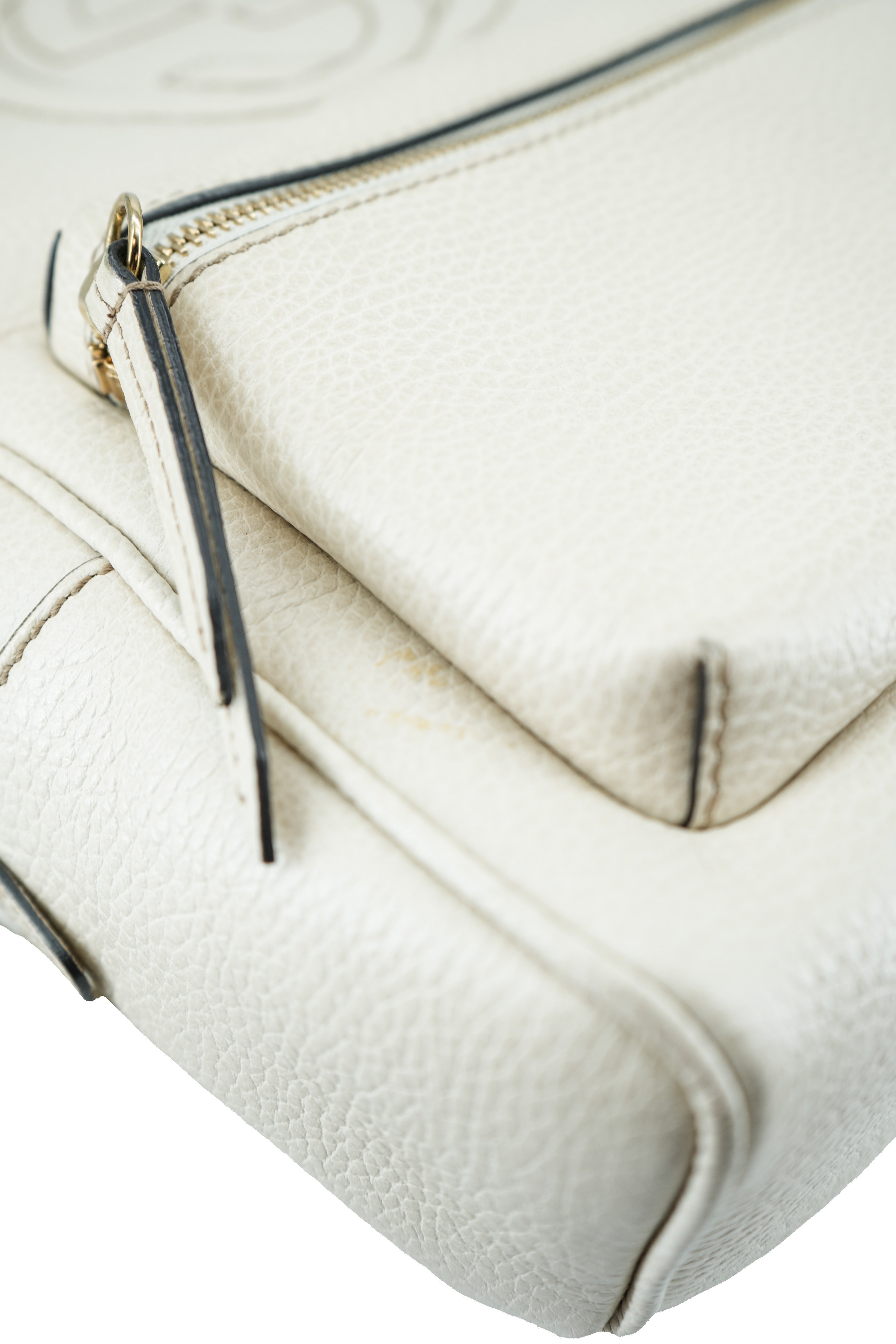 Gucci off white Soho interlocking G chain backpack 431570 520981