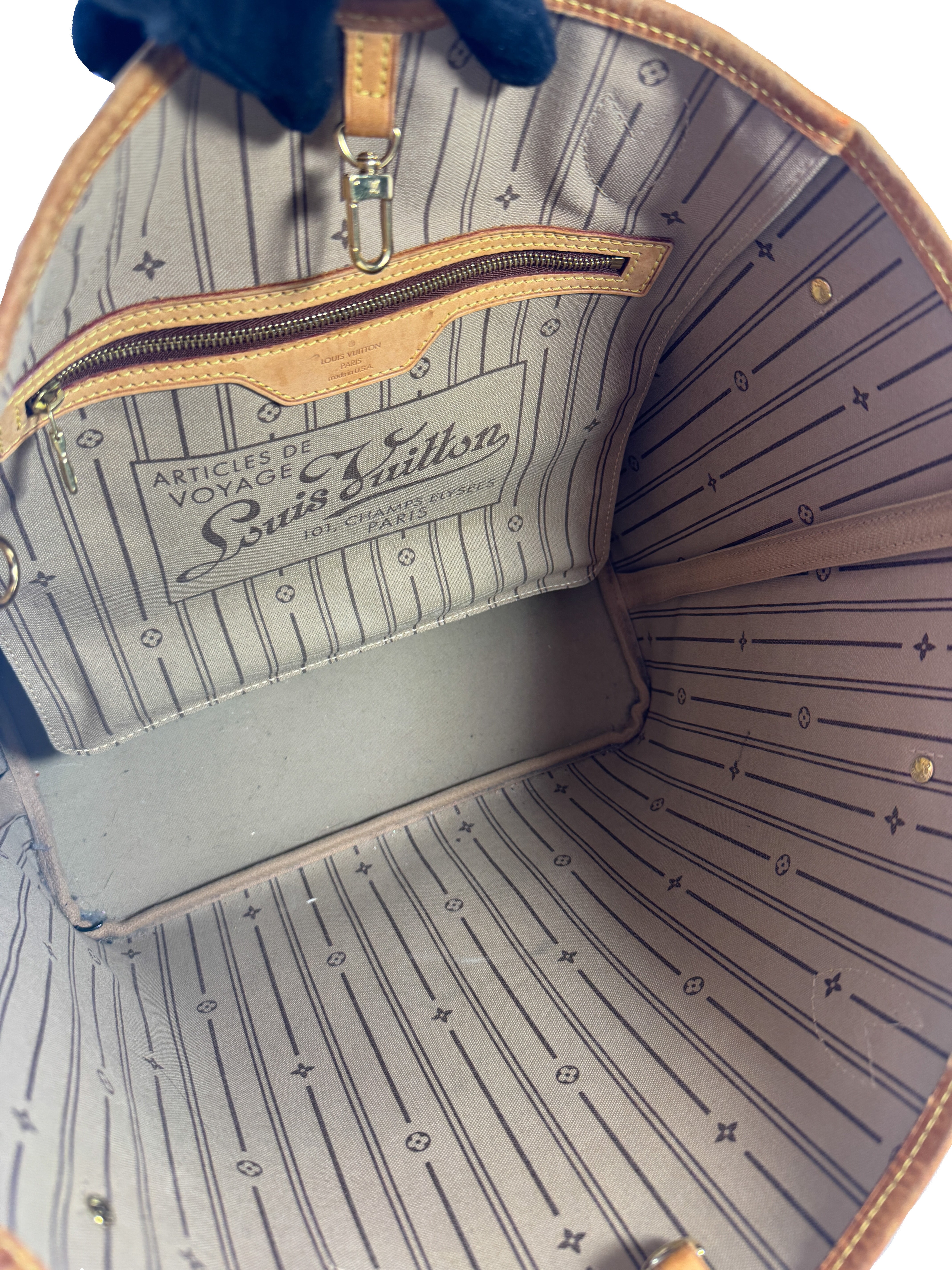 Louis Vuitton monogram Neverfull MM SD2115