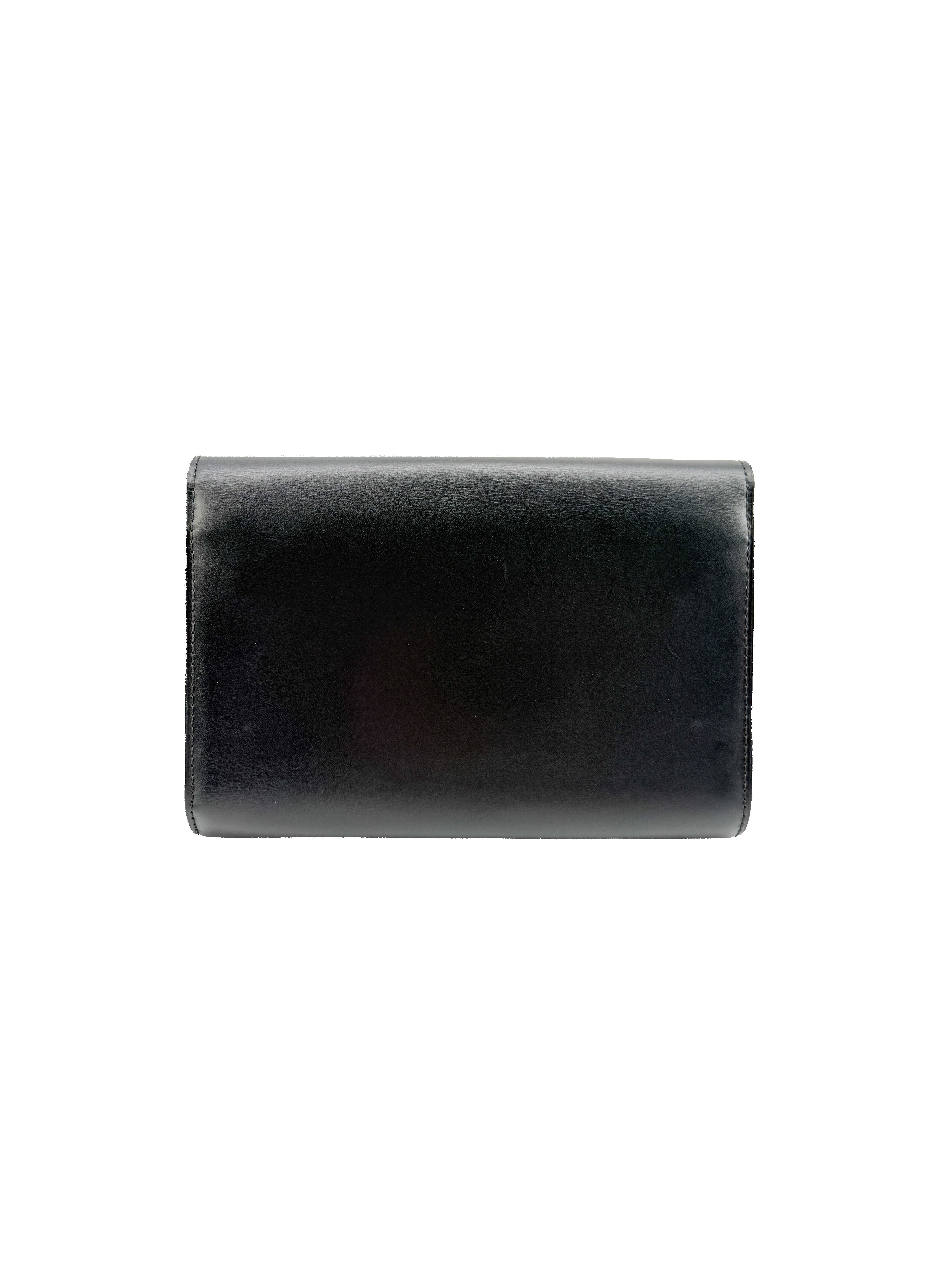 Louis Vuitton black Louise MM - My Girlfriend's Wardrobe LLC