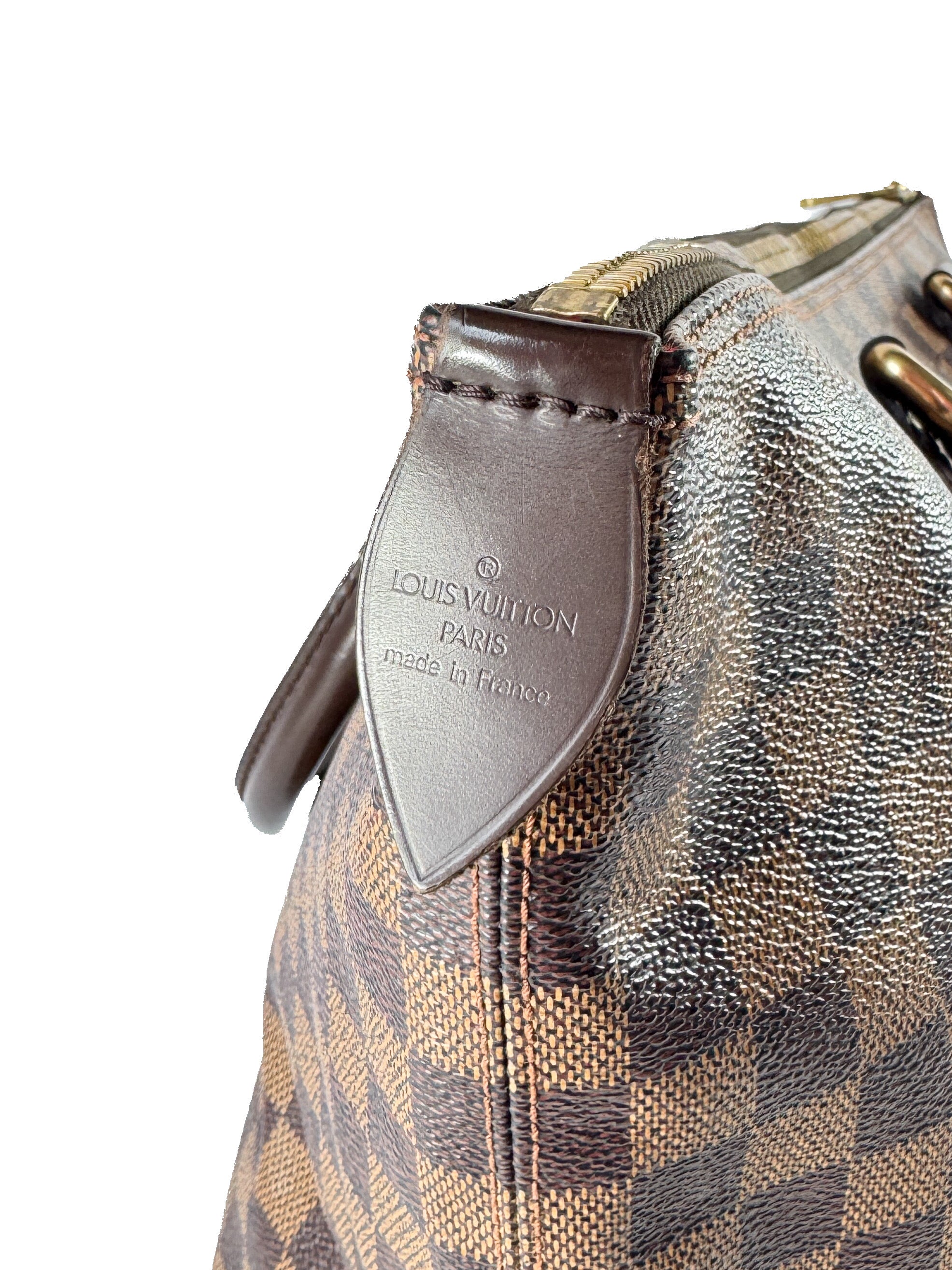 Louis Vuitton damier ebene Saleya MM tote FL0025