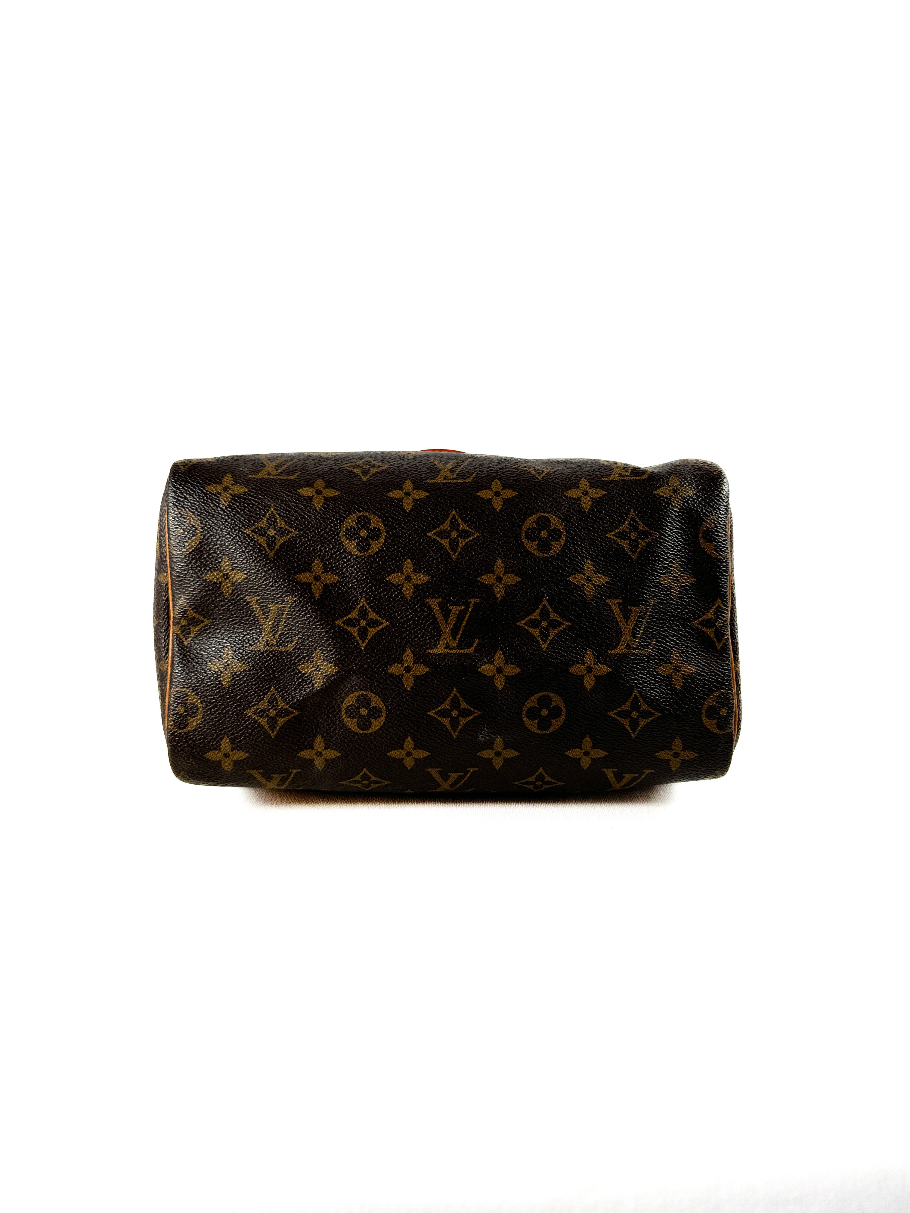 Louis Vuitton monogram speedy 25 SD0929 w/vintage strap