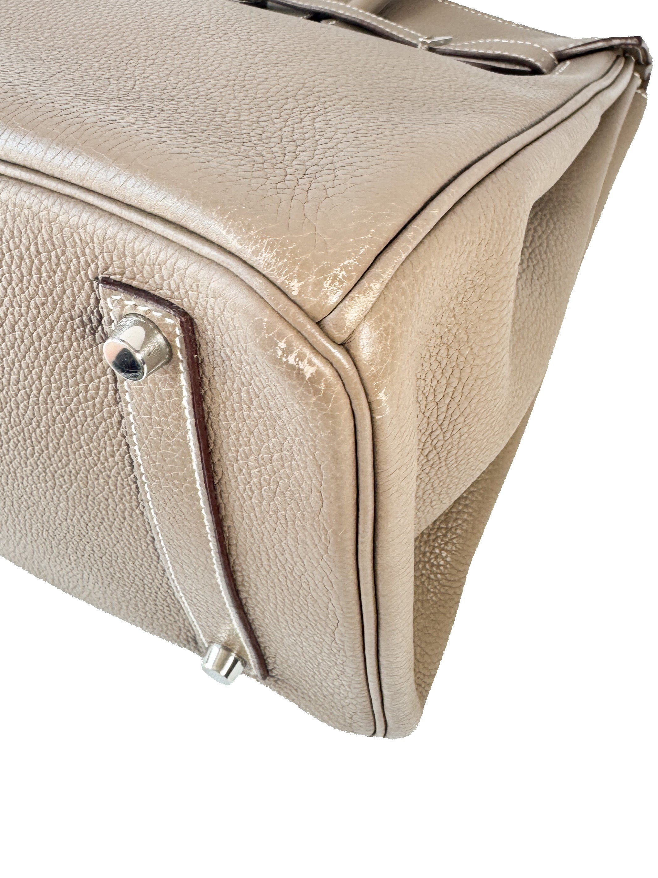 Hermès togo Birkin 35 Etoupe