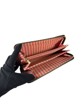 Louis Vuitton damier ebene 2014 Christmas animation Trunk zippy wallet CA4194