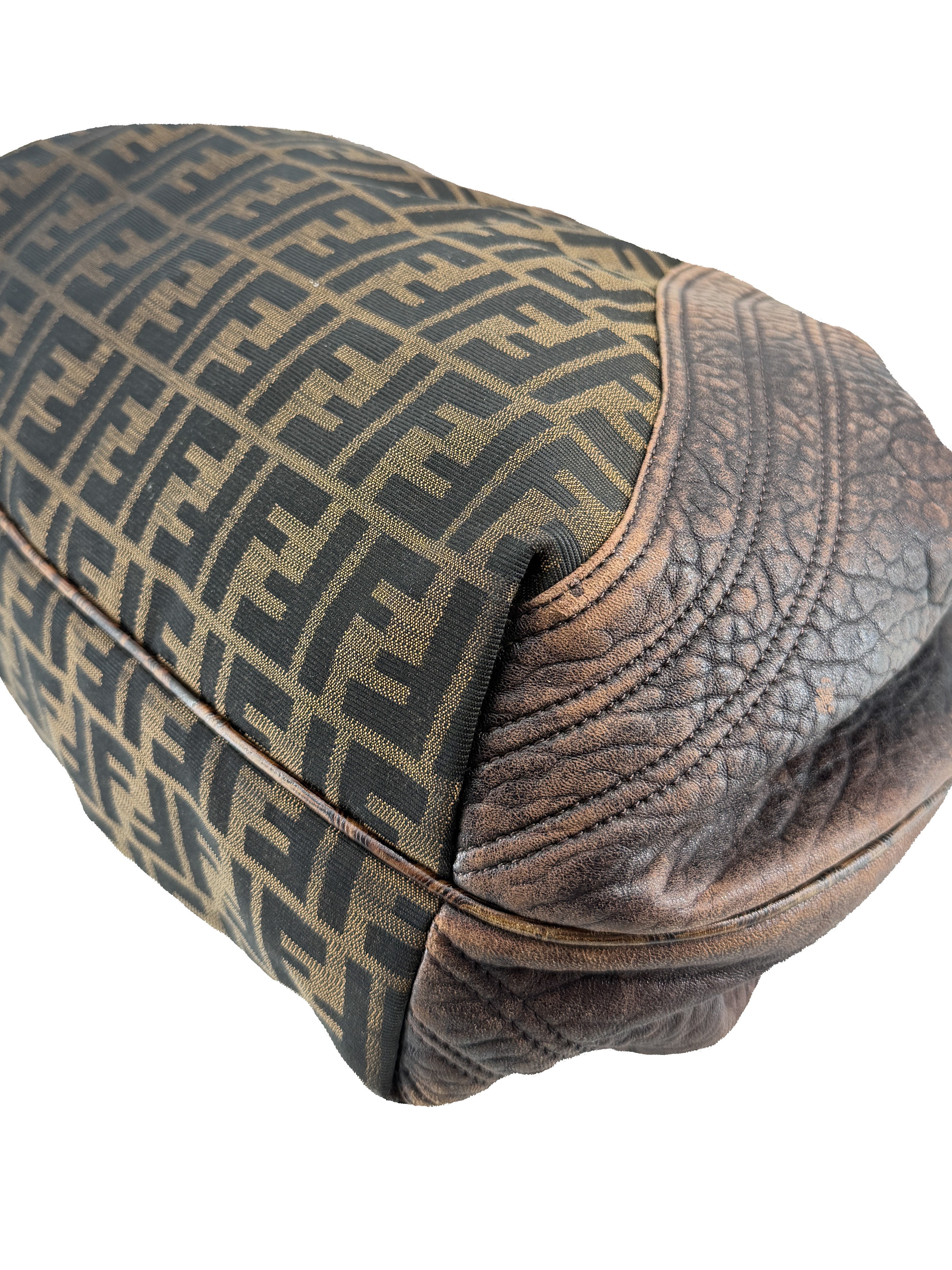 Fendi brown Zucca Spy bag *as is*