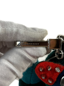 Burberry Dave the Fox cashmere studded key accessory