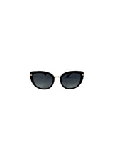 BVLGARI black/gold polarized sunglasses 8231-B CASE/BOX