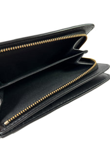 Marc Jacobs black leather small wallet