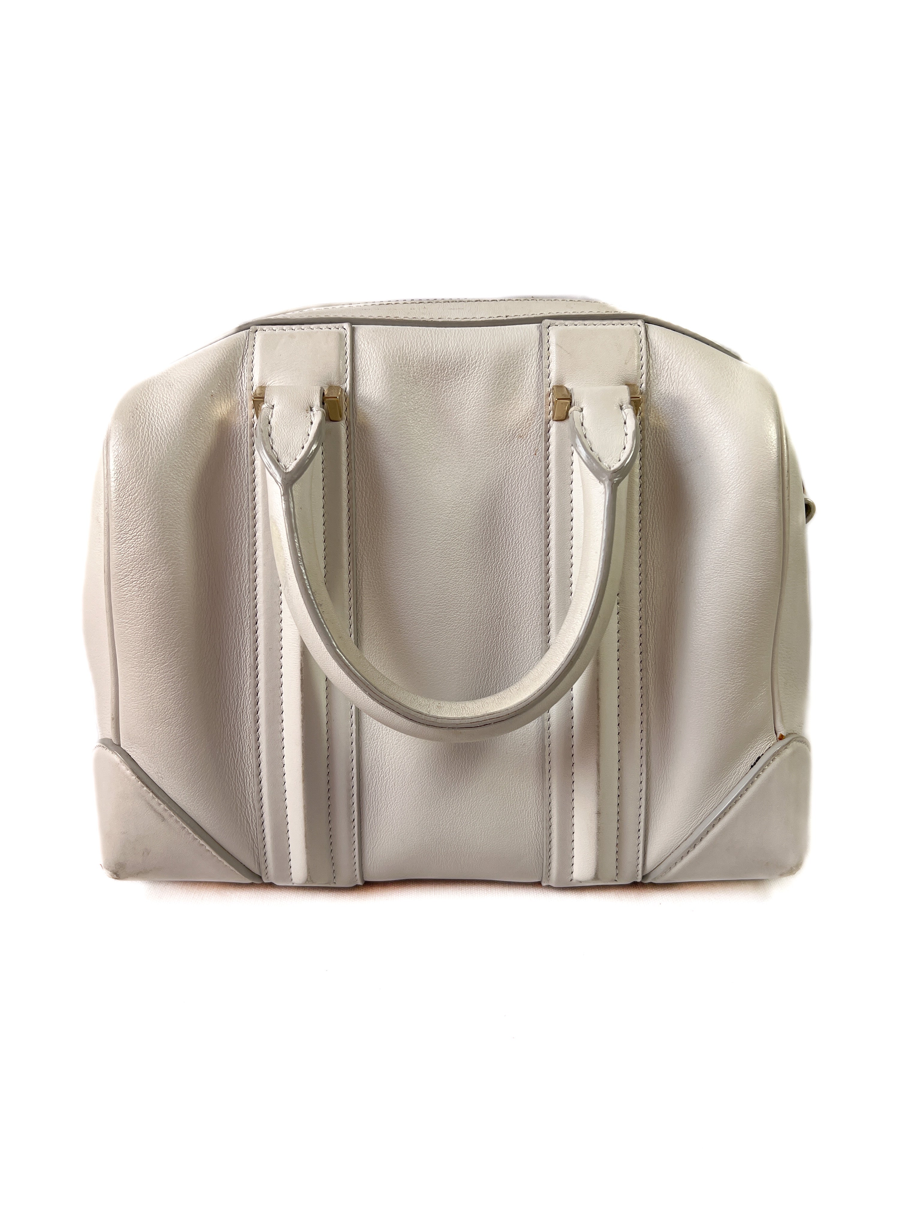 Givenchy white leather small Lucrezia Sandy satchel