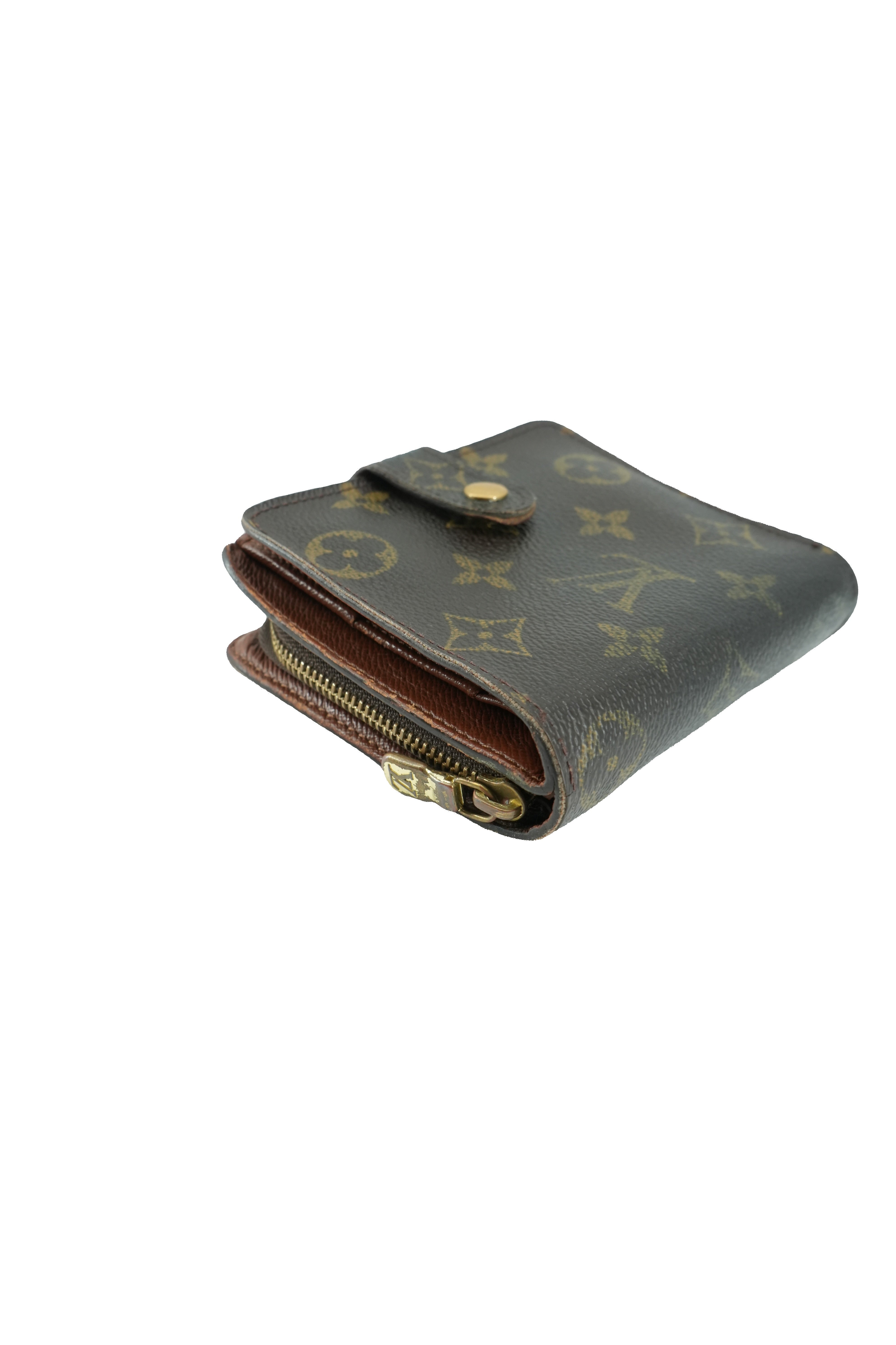 Louis Vuitton monogram compact zip wallet MI1013