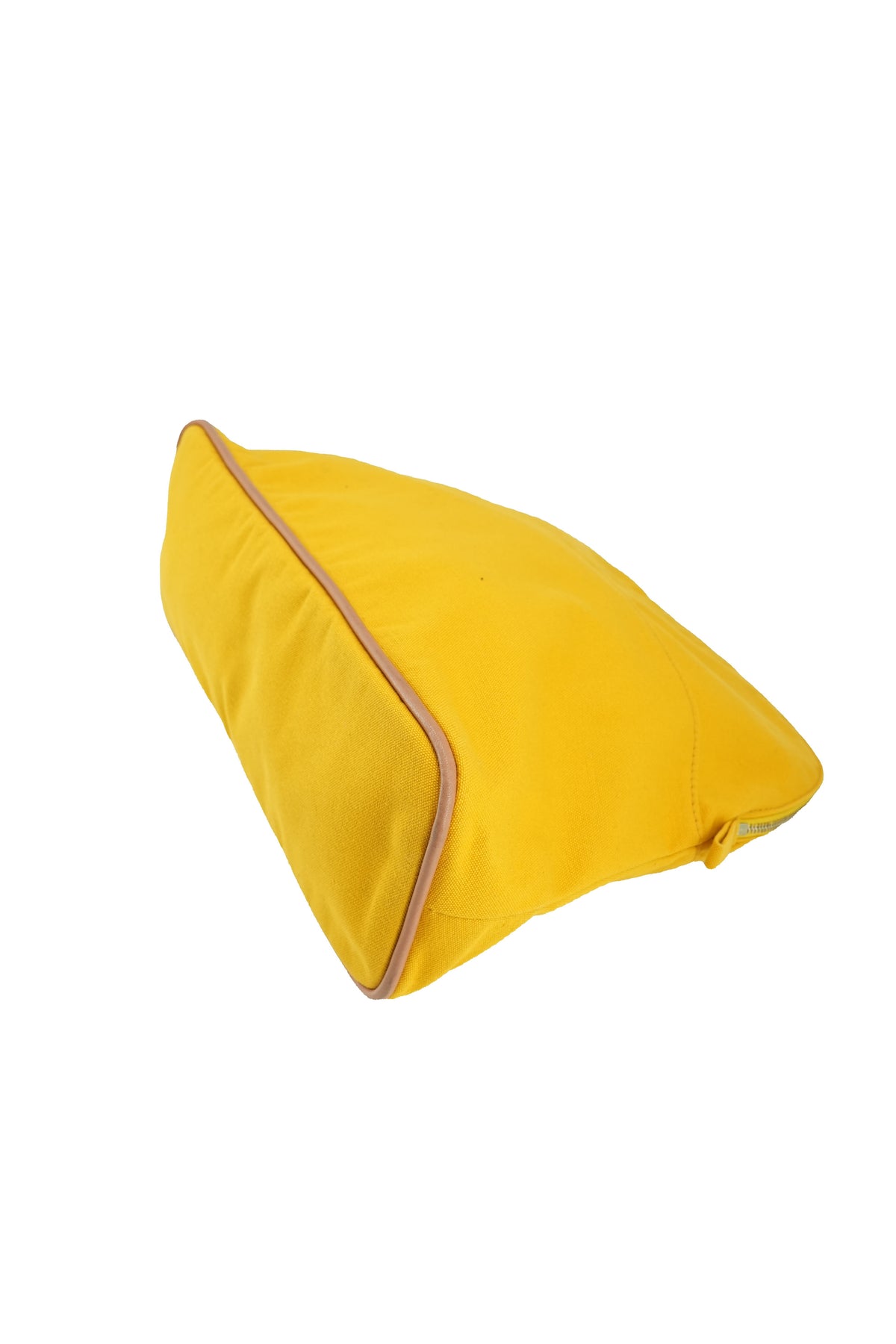 Hermès yellow Bolide TGM pouch